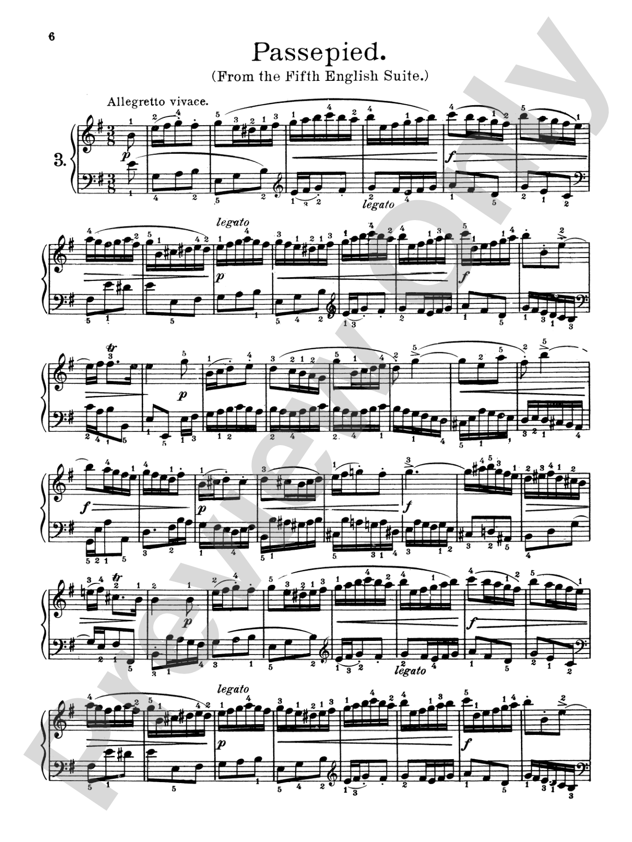 Bach: Album for the Piano (Ed. Heinze)