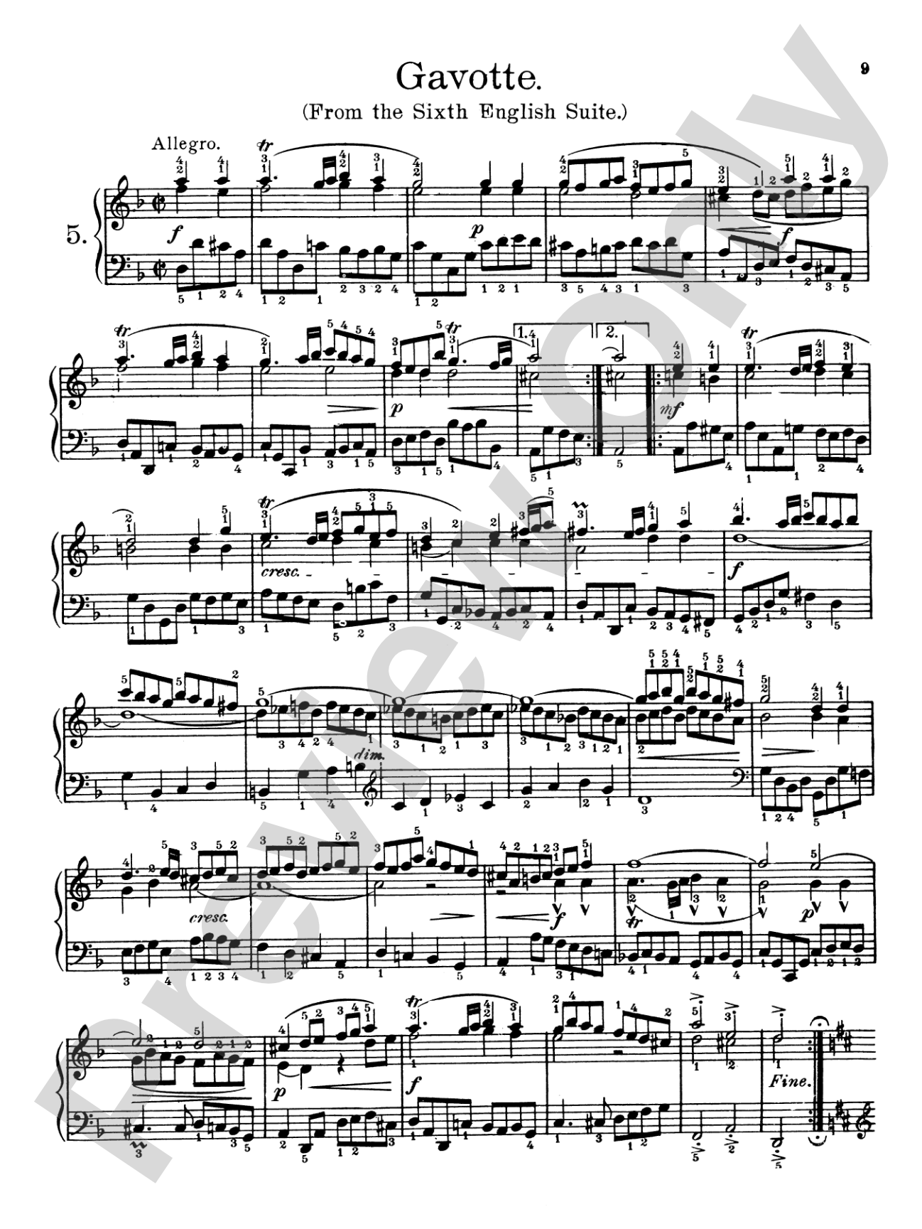 Bach: Album for the Piano (Ed. Heinze)