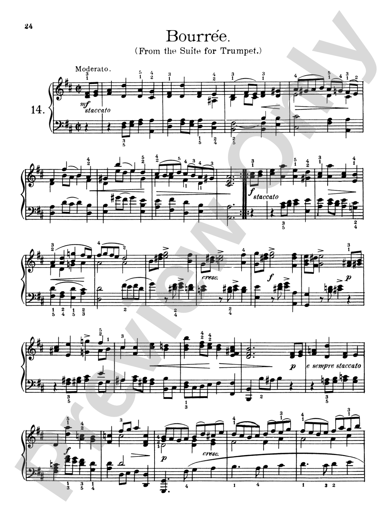 Bach: Album for the Piano (Ed. Heinze)
