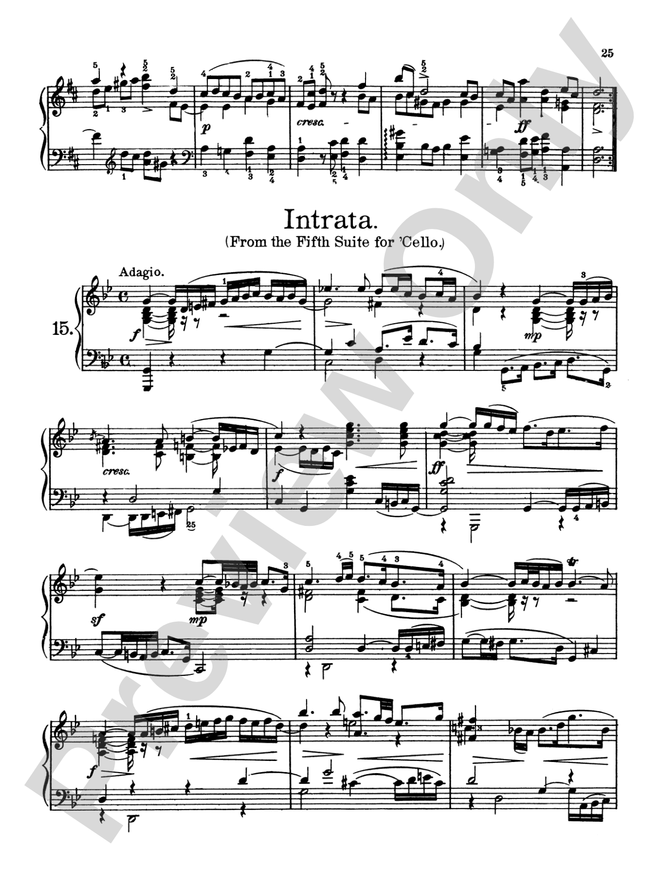 Bach: Album for the Piano (Ed. Heinze)