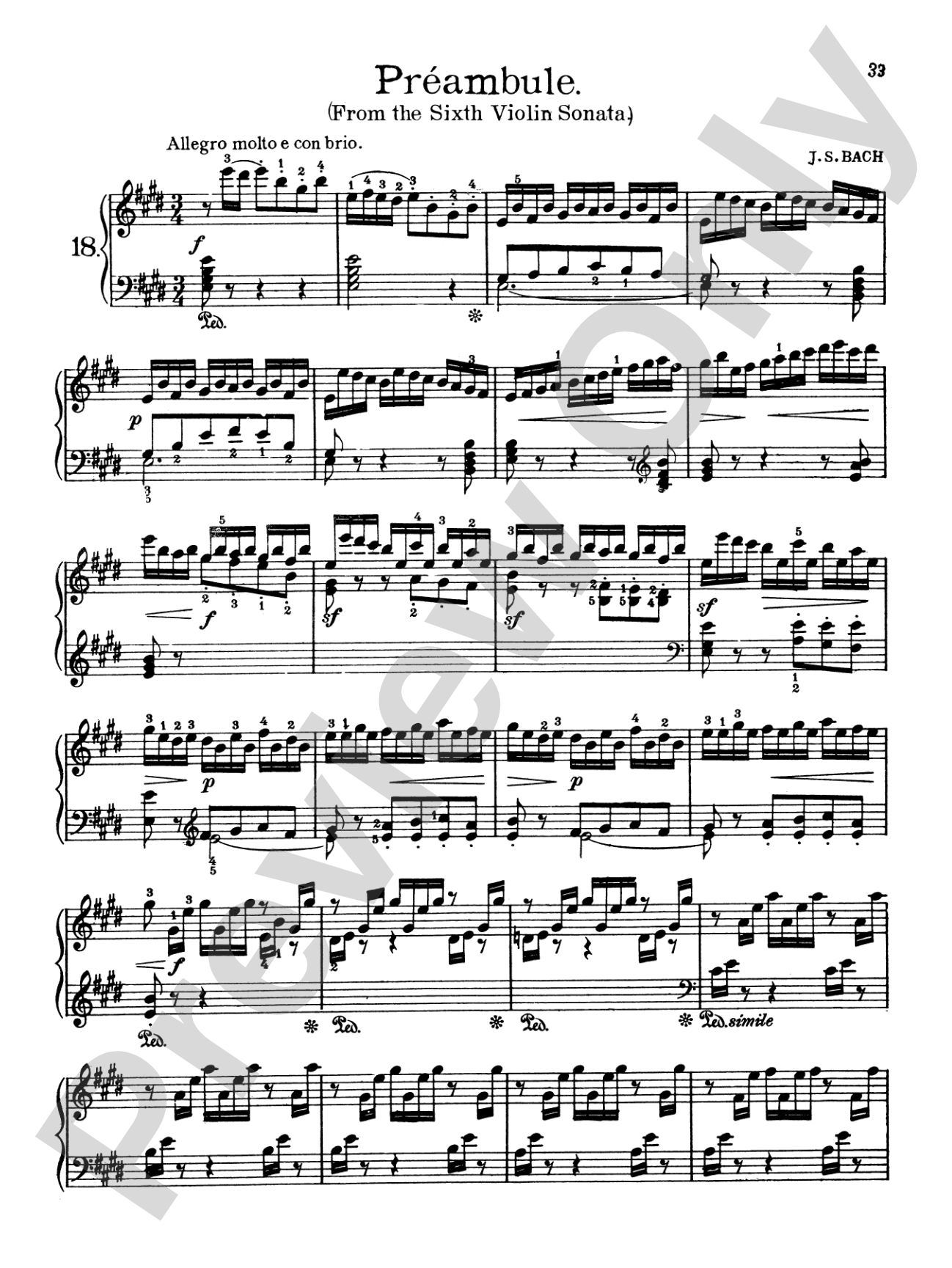 Bach: Album for the Piano (Ed. Heinze)