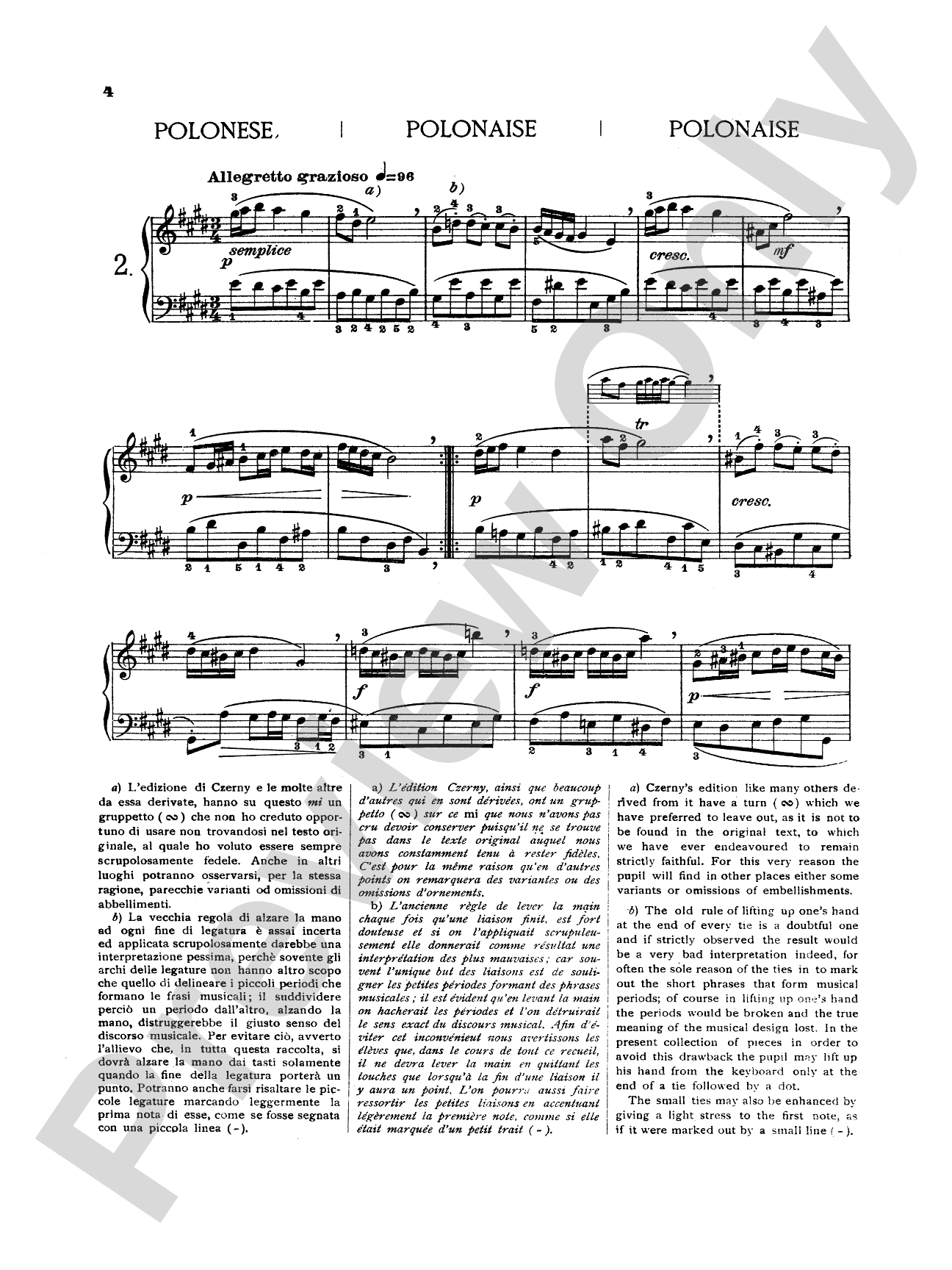 Bach: Twenty Three Easy Pieces (Ed. Mugellini)