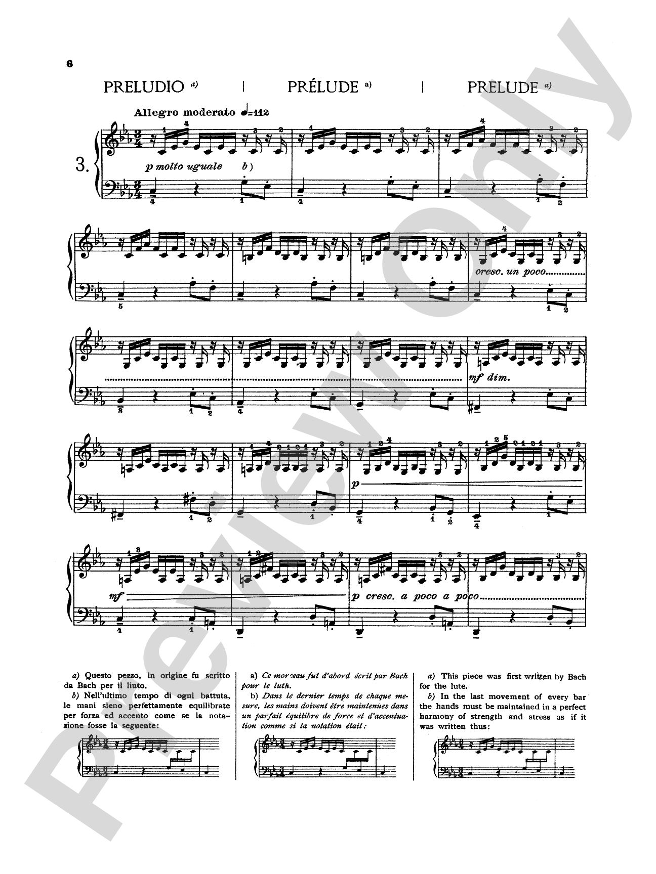 Bach: Twenty Three Easy Pieces (Ed. Mugellini)