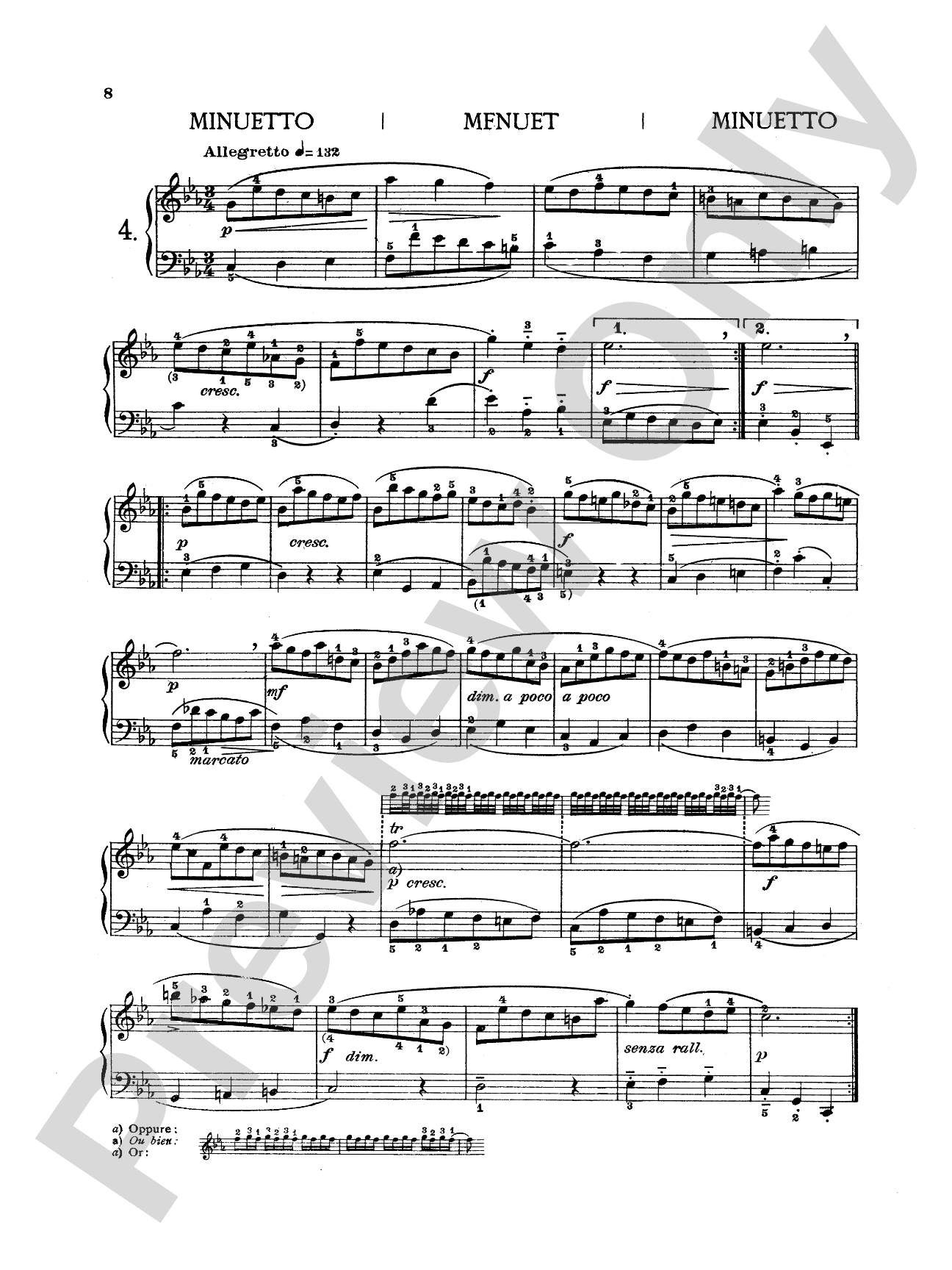 Bach: Twenty Three Easy Pieces (Ed. Mugellini)