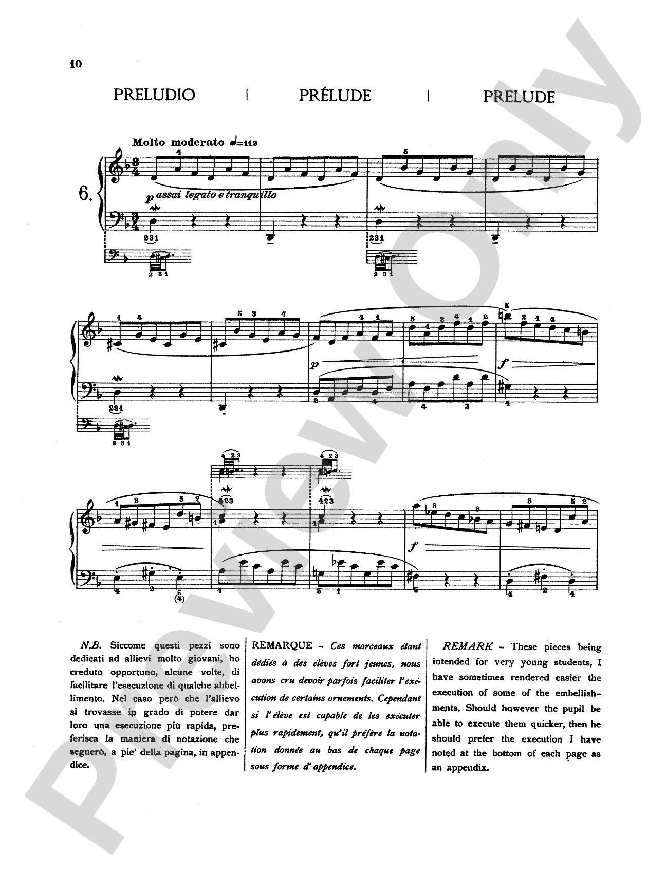 Bach: Twenty Three Easy Pieces (Ed. Mugellini)