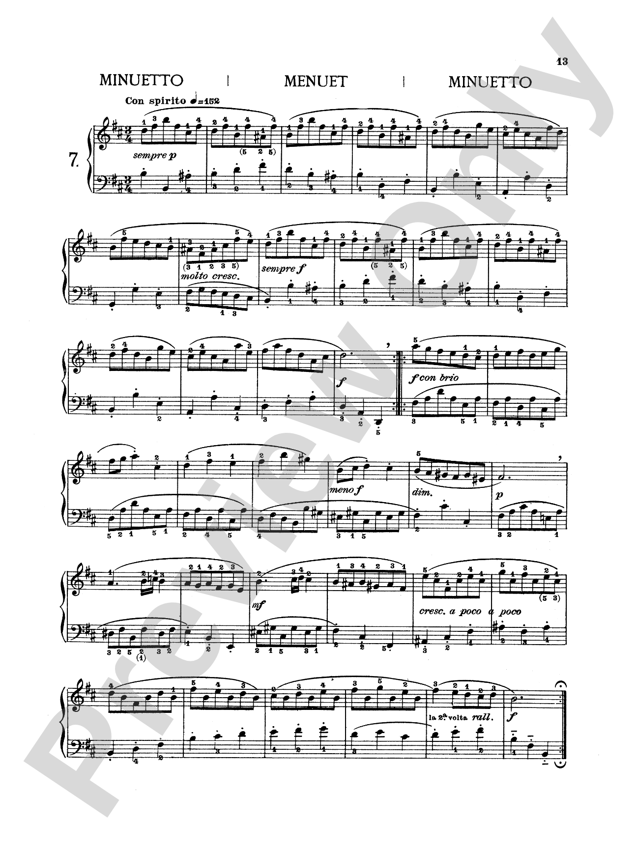 Bach: Twenty Three Easy Pieces (Ed. Mugellini)