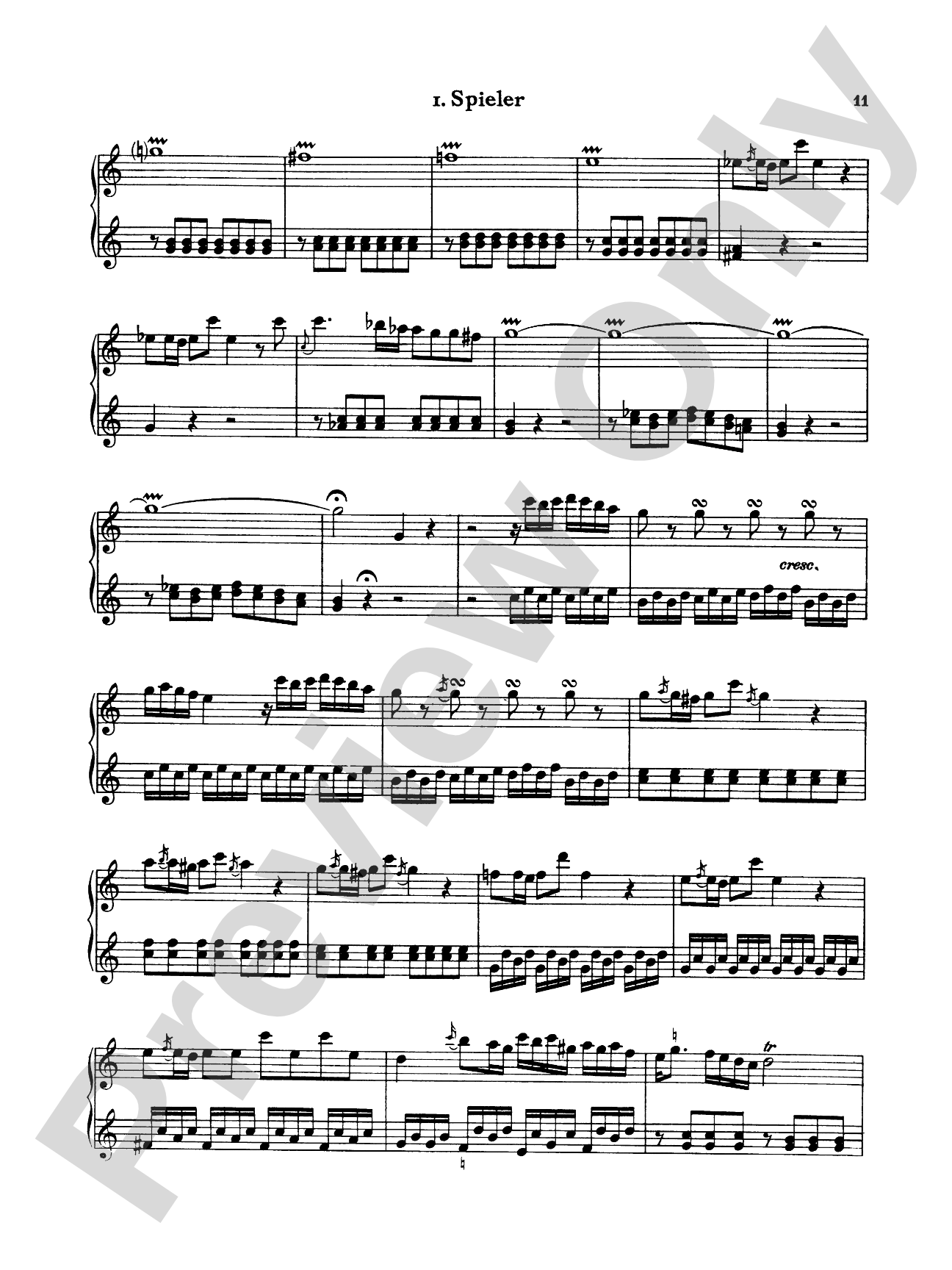 Bach: Sonata in C Major: Piano Duet (1 Piano, 4 Hands) Book
