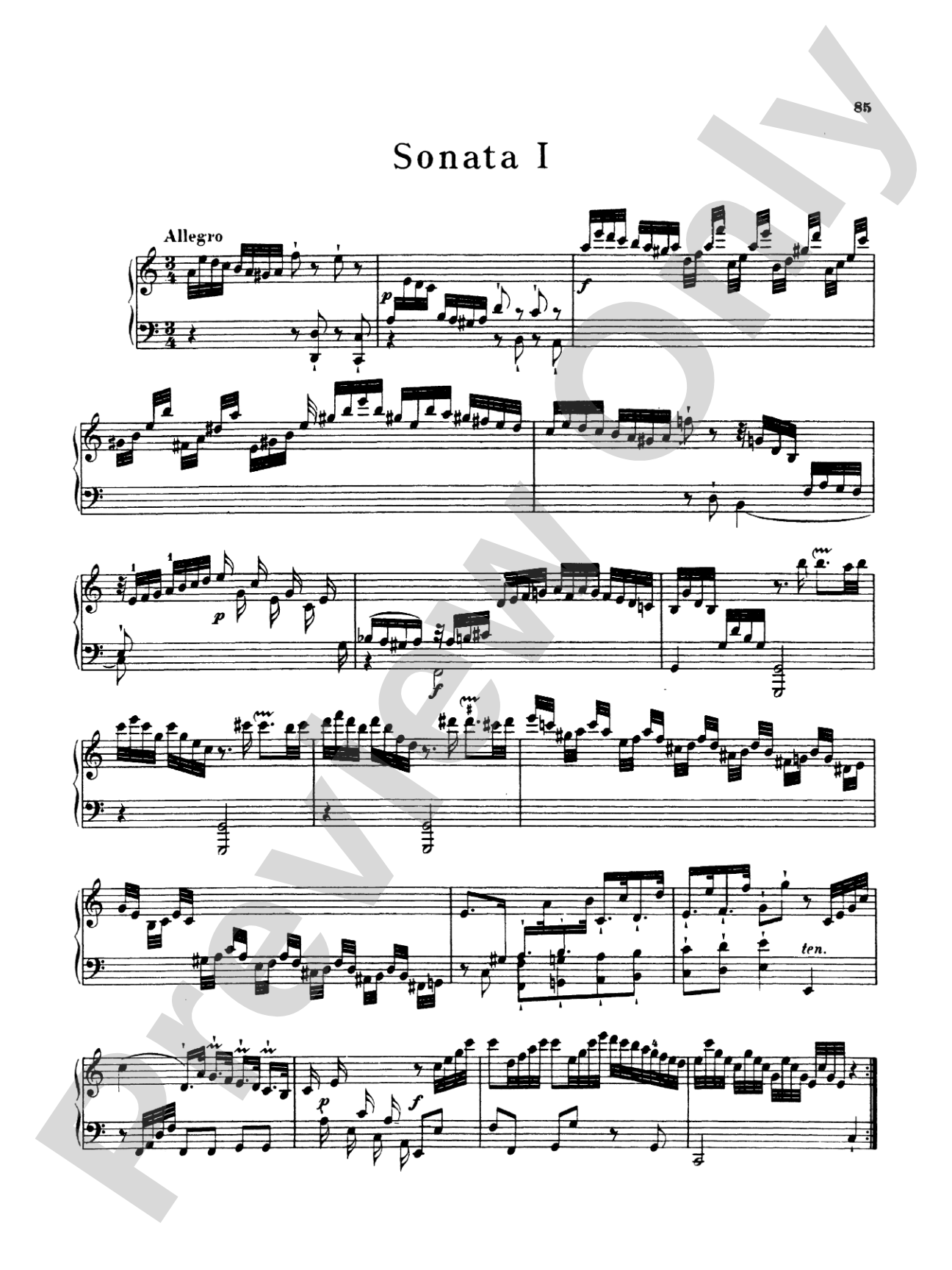 Bach: Sonatas, Fantasias & Rondos (Volume I)
