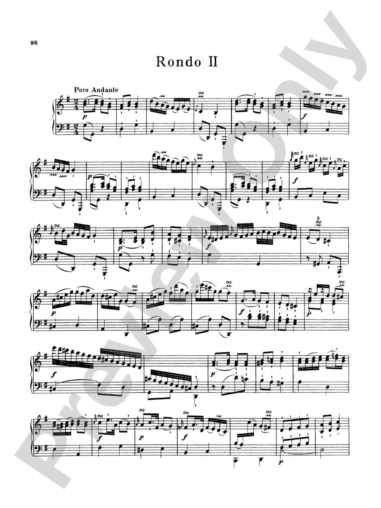 Bach: Sonatas, Fantasias & Rondos (Volume I)