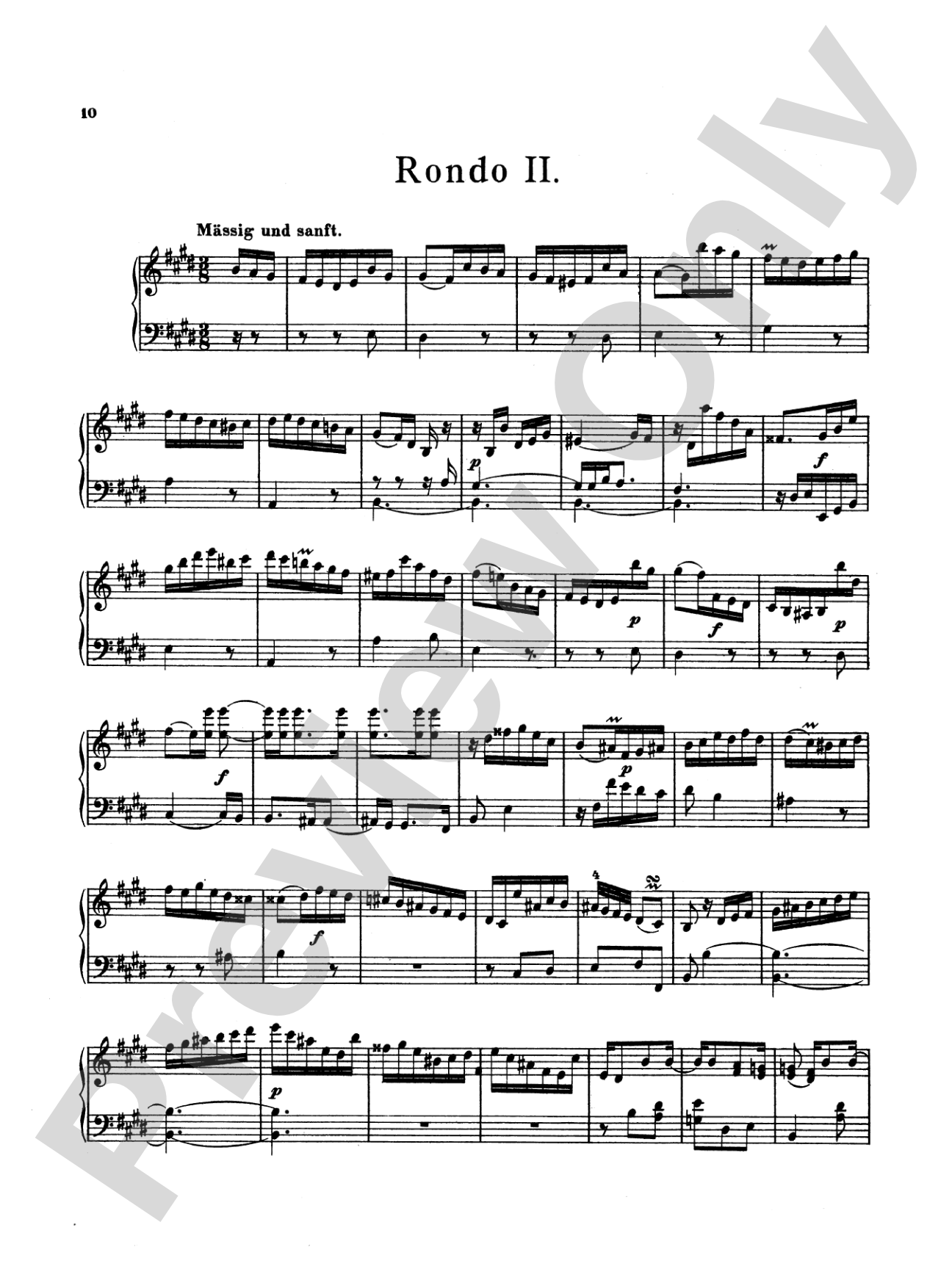 Bach: Sonatas, Fantasias & Rondos (Volume II)