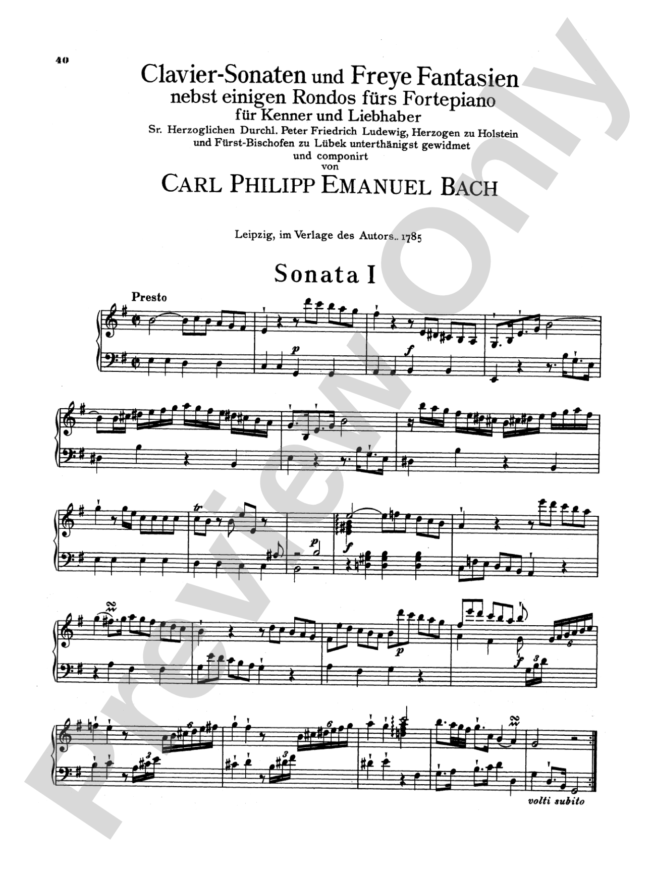 Bach: Sonatas, Fantasias & Rondos (Volume II)