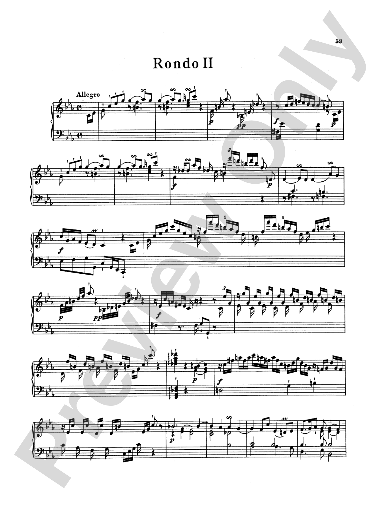 Bach: Sonatas, Fantasias & Rondos (Volume II)