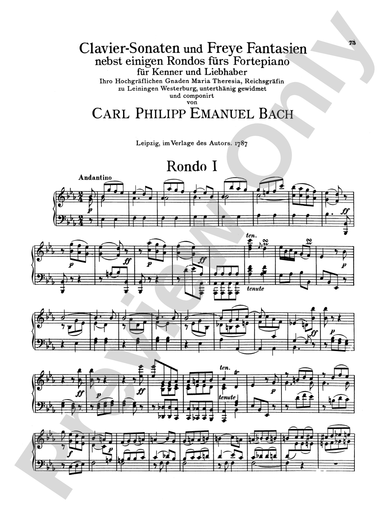 Bach: Sonatas, Fantasias & Rondos (Volume II)