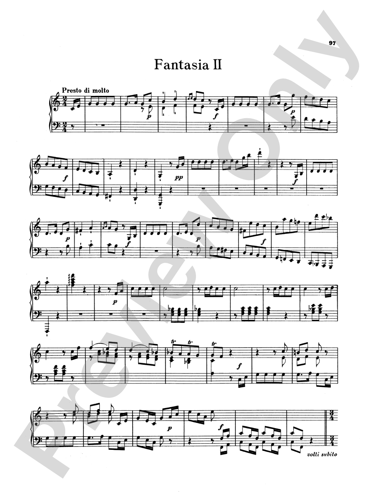 Bach: Sonatas, Fantasias & Rondos (Volume II)