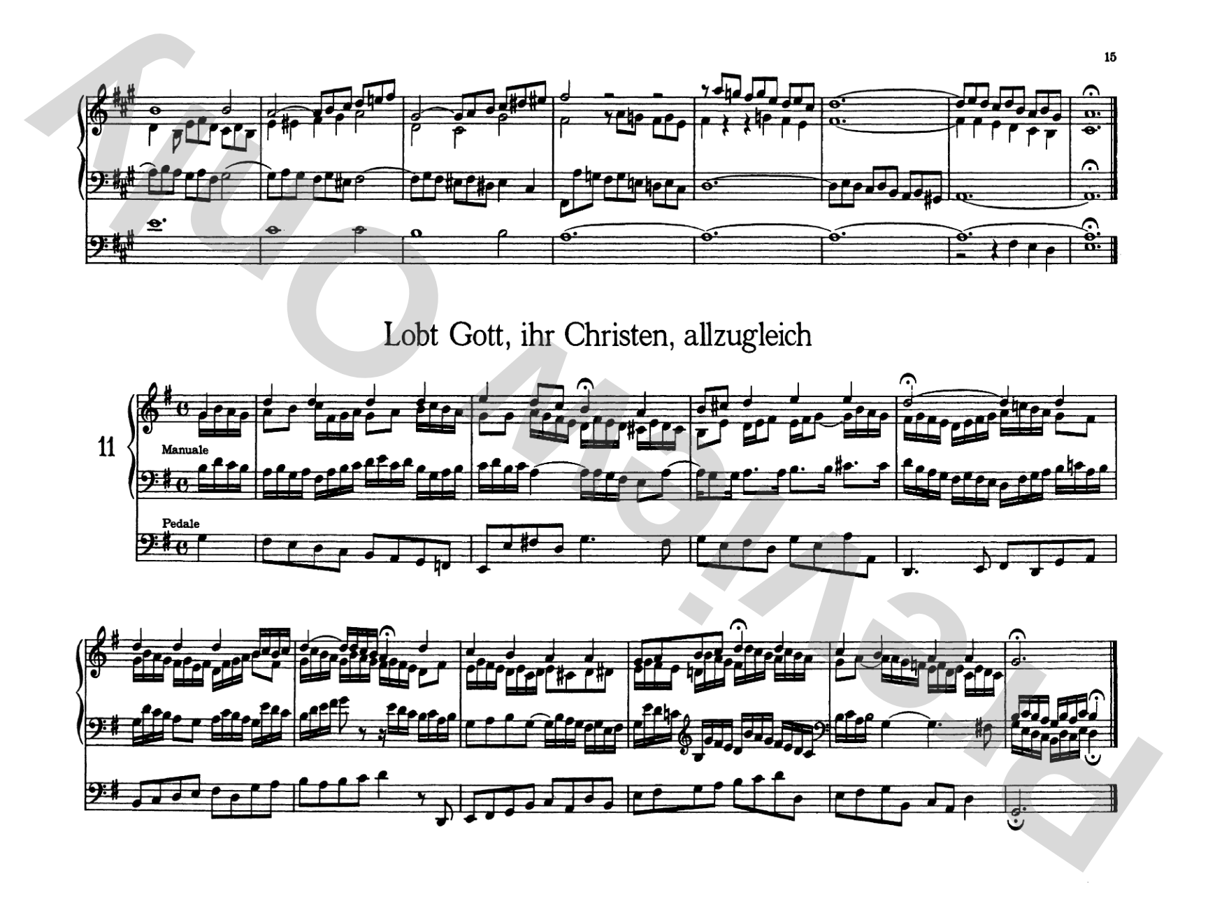 Bach: Organbook (Orgelbuchlein)