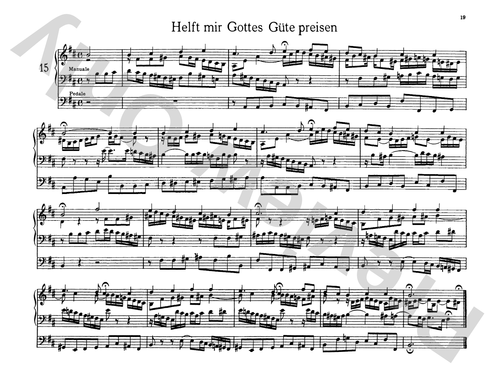 Bach: Organbook (Orgelbuchlein)