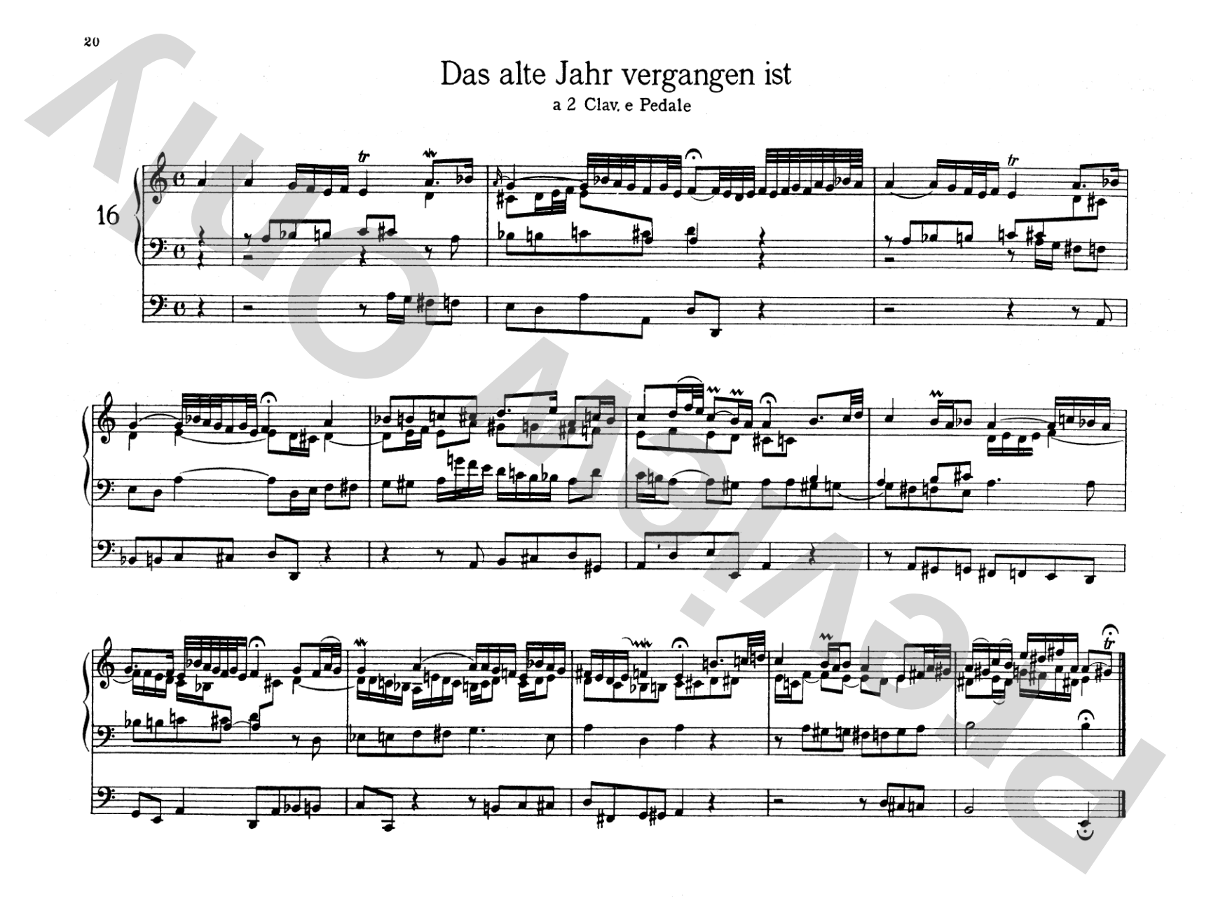 Bach: Organbook (Orgelbuchlein)