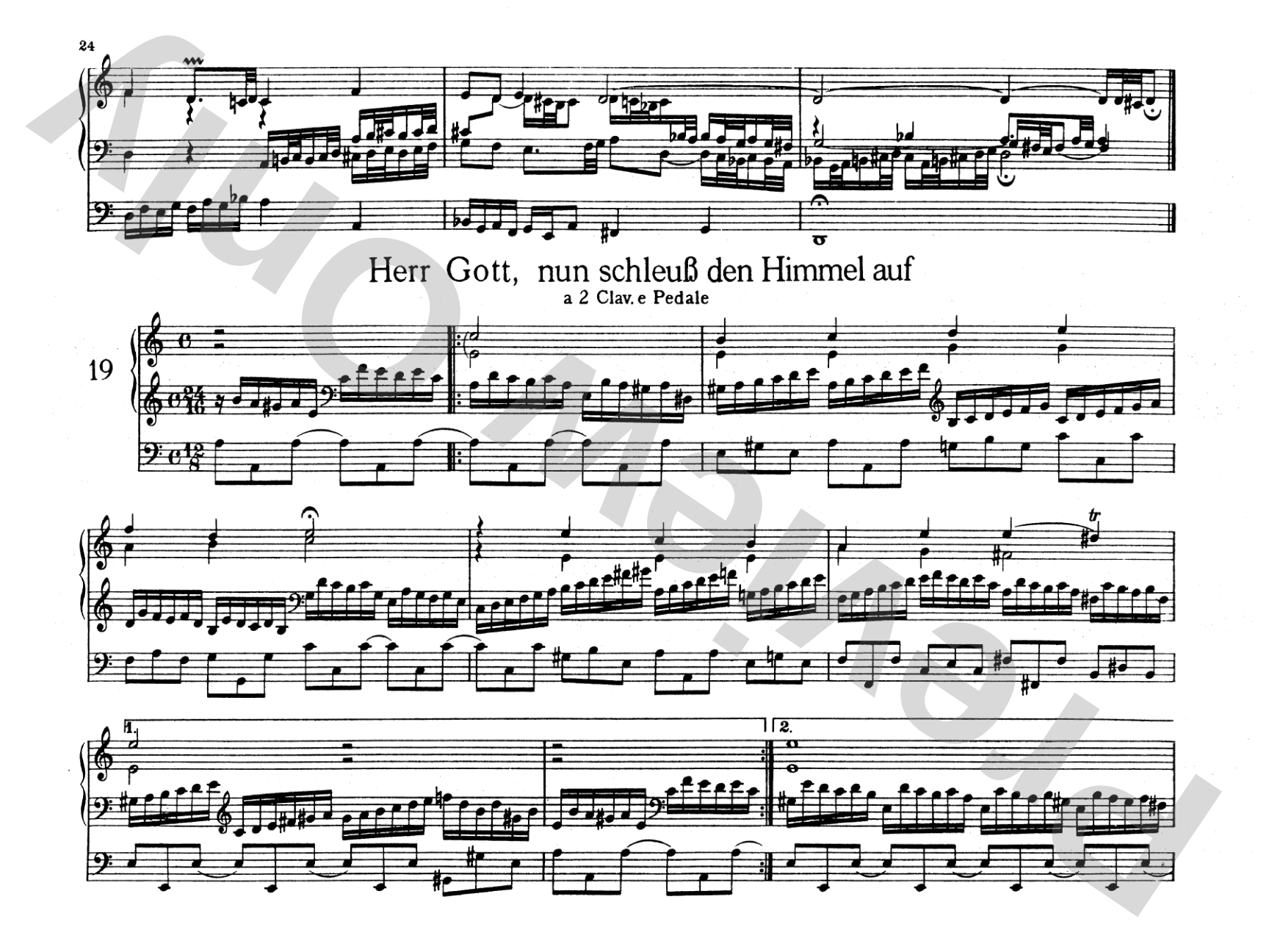 Bach: Organbook (Orgelbuchlein)
