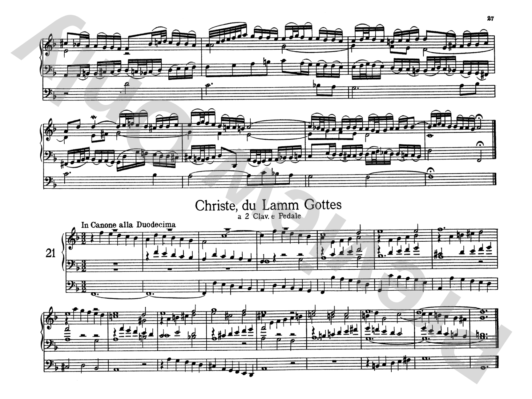 Bach: Organbook (Orgelbuchlein)