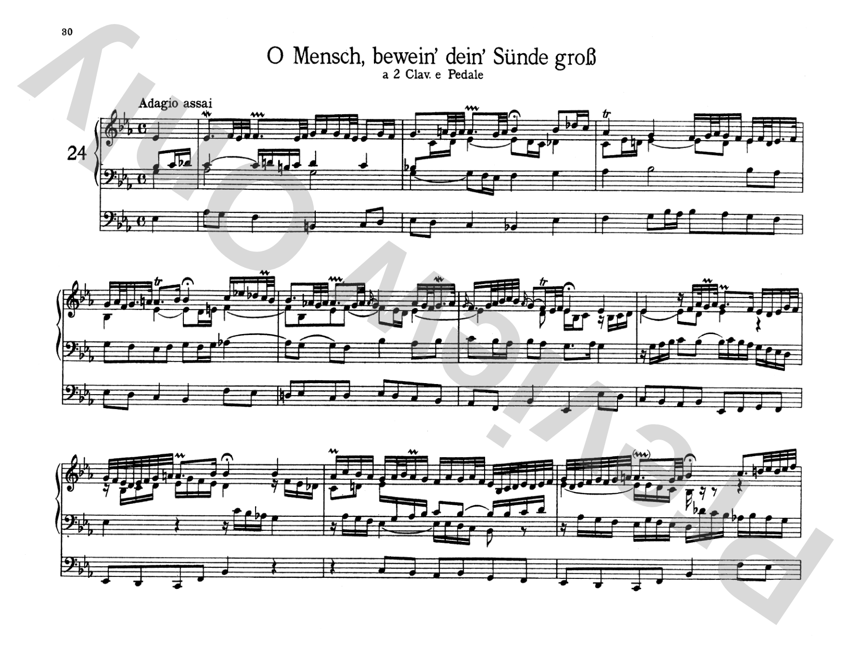 Bach: Organbook (Orgelbuchlein)