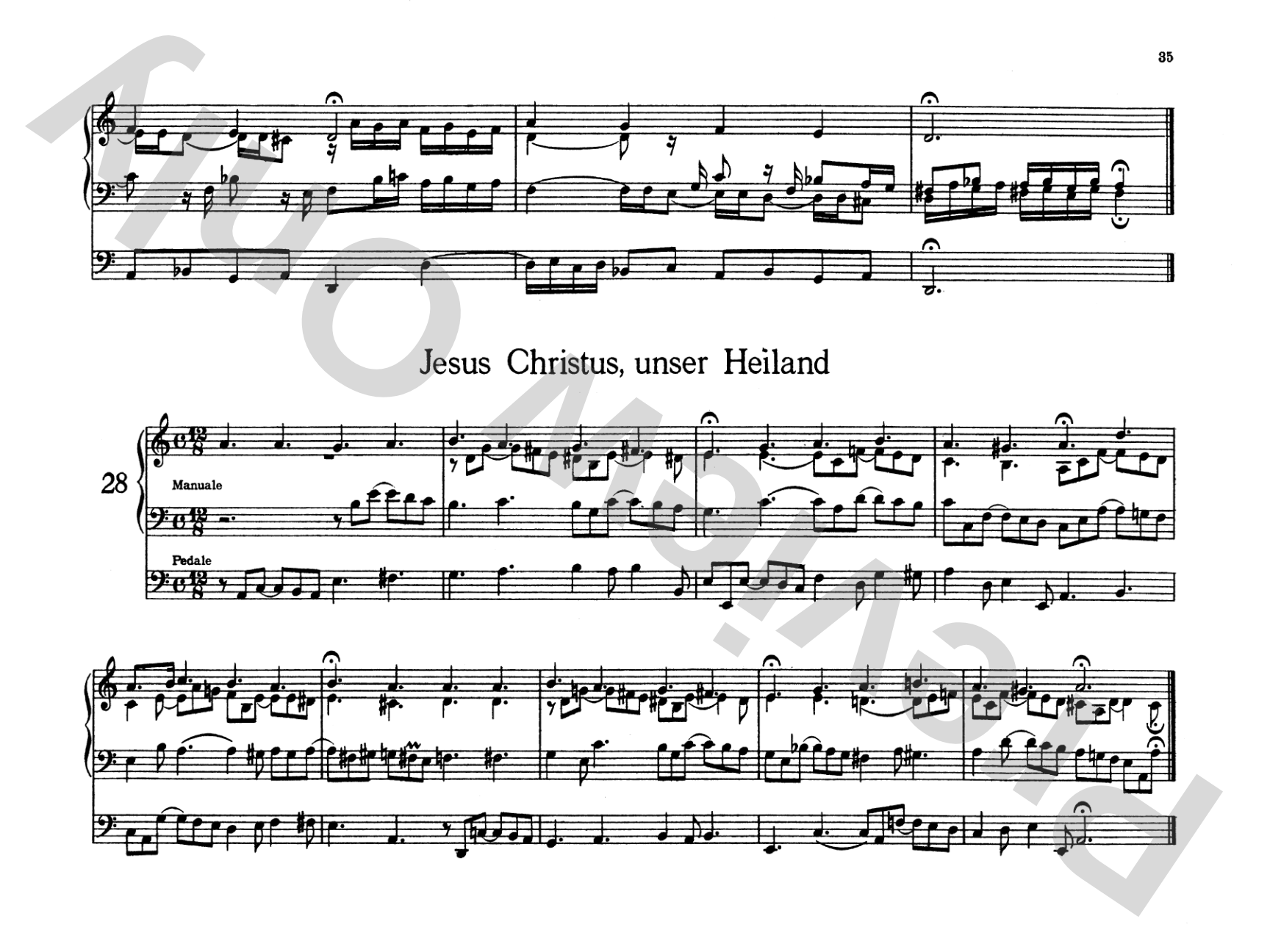 Bach: Organbook (Orgelbuchlein)