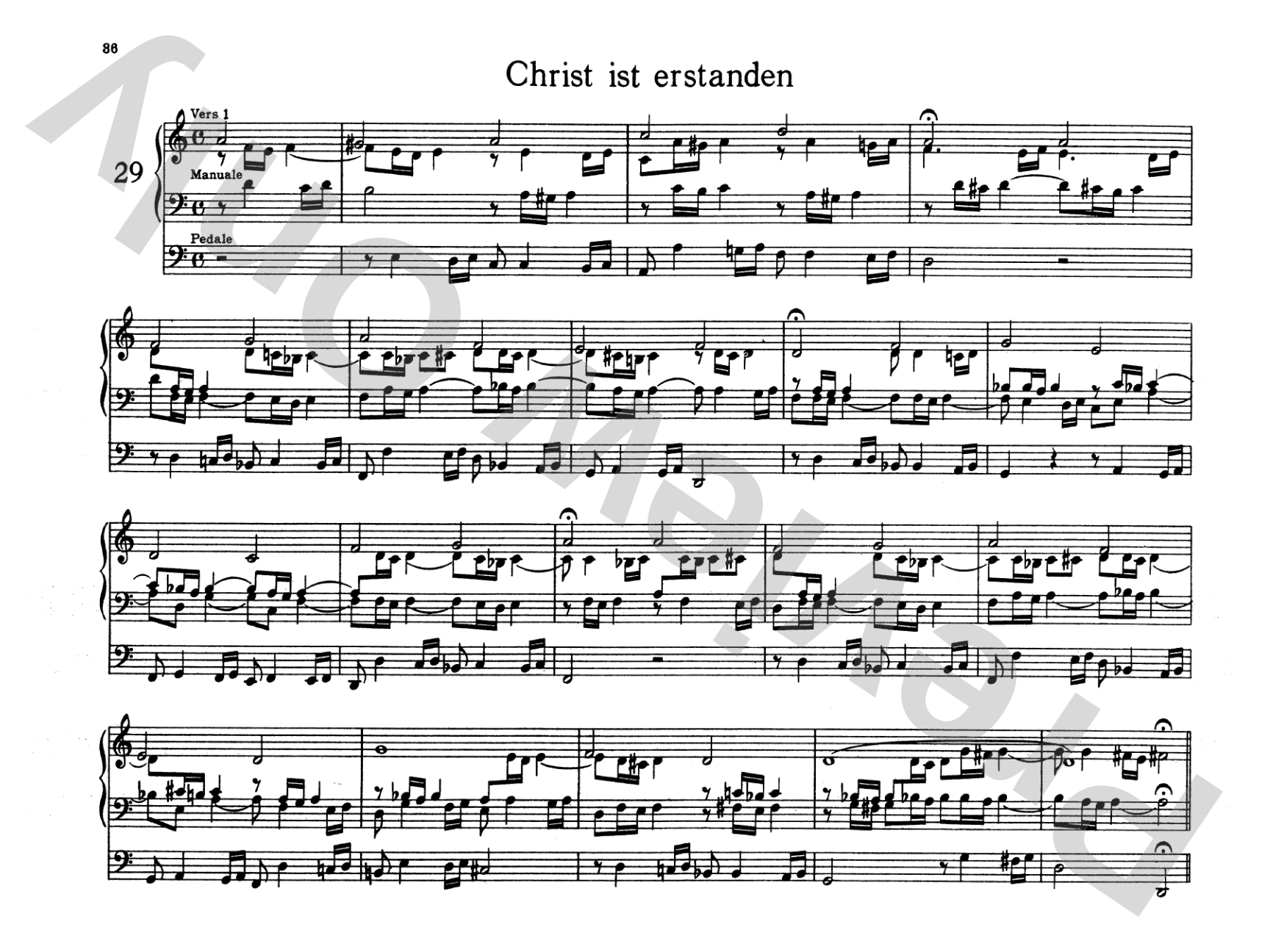 Bach: Organbook (Orgelbuchlein)
