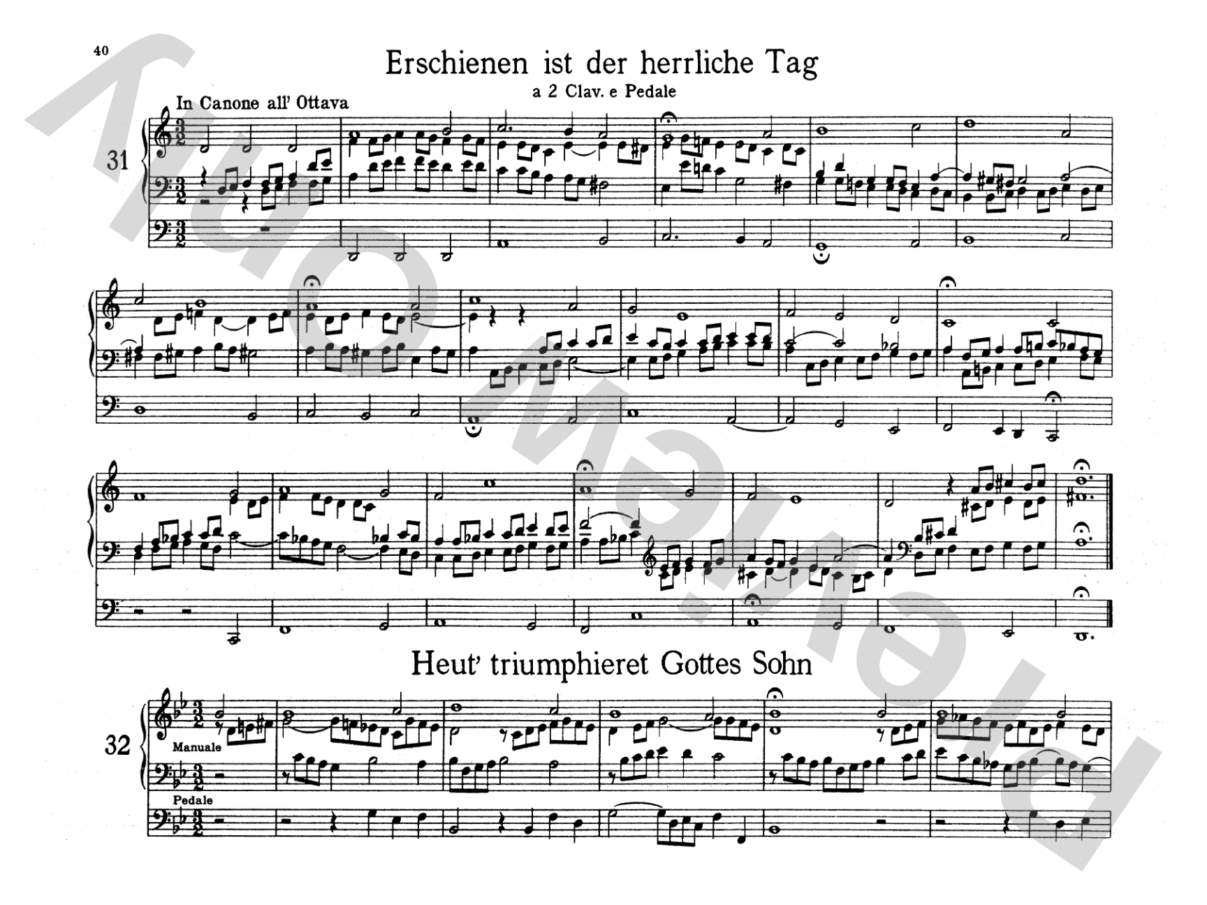 Bach: Organbook (Orgelbuchlein)