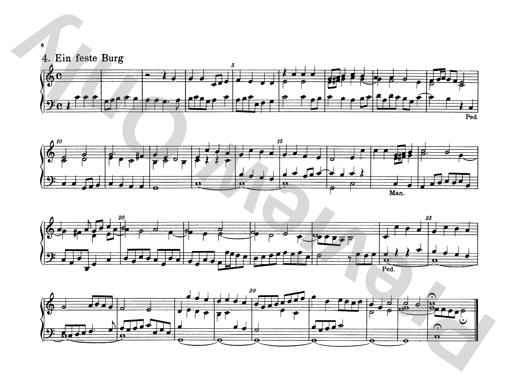 Bach: Forty-four Organ Chorales