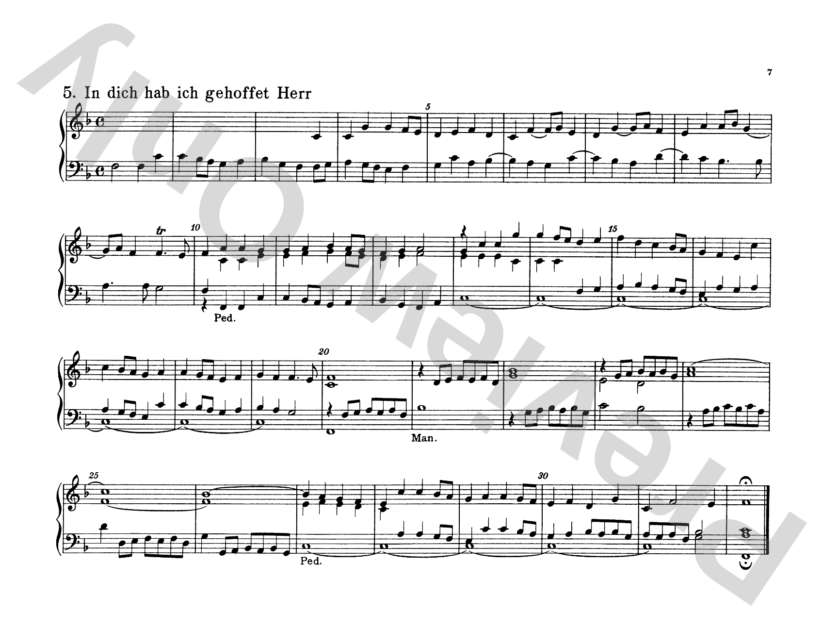Bach: Forty-four Organ Chorales