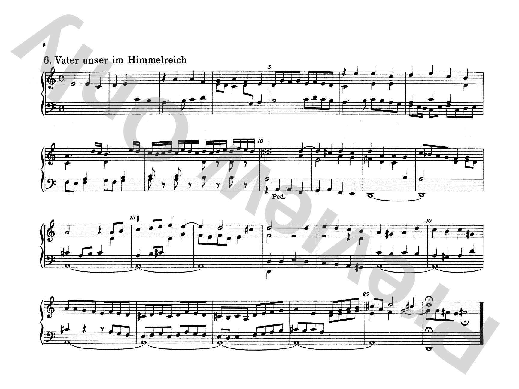 Bach: Forty-four Organ Chorales