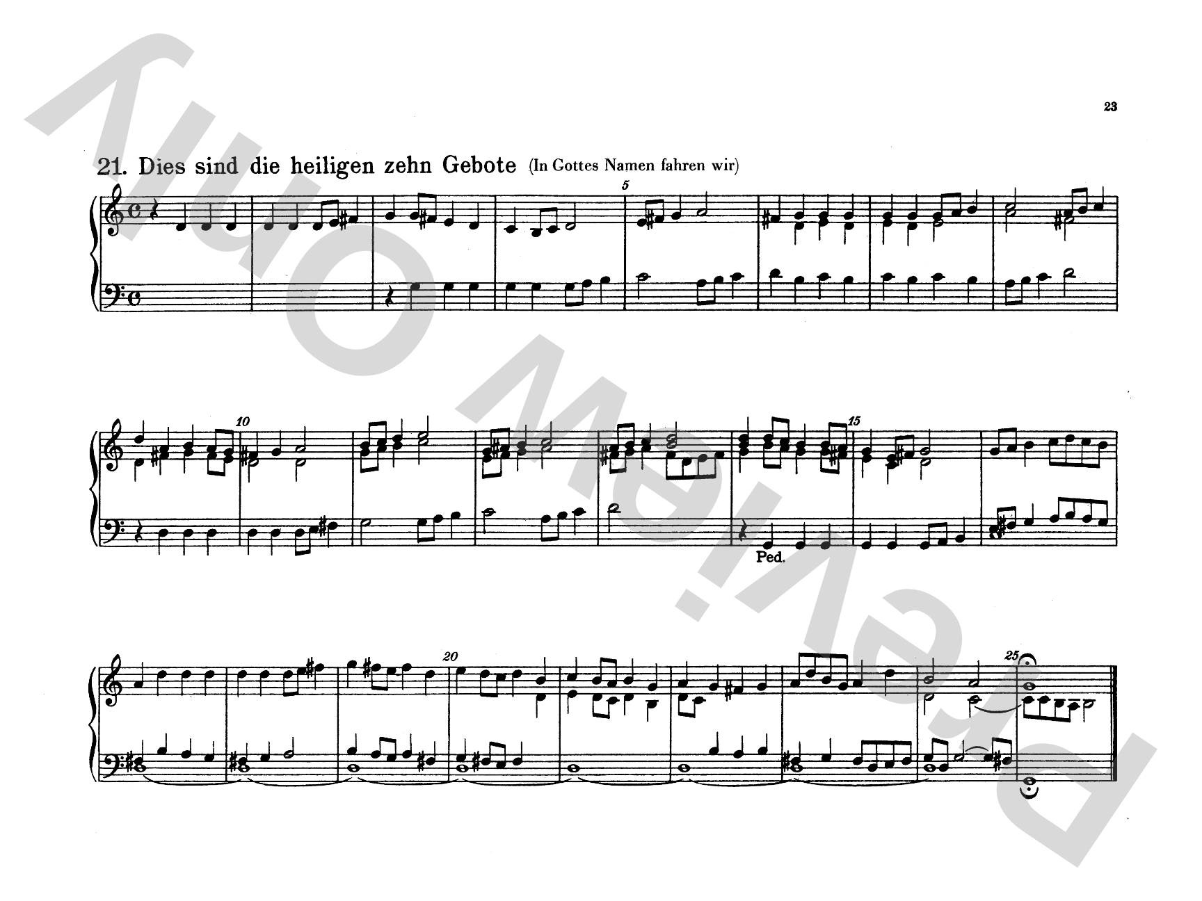 Bach: Forty-four Organ Chorales