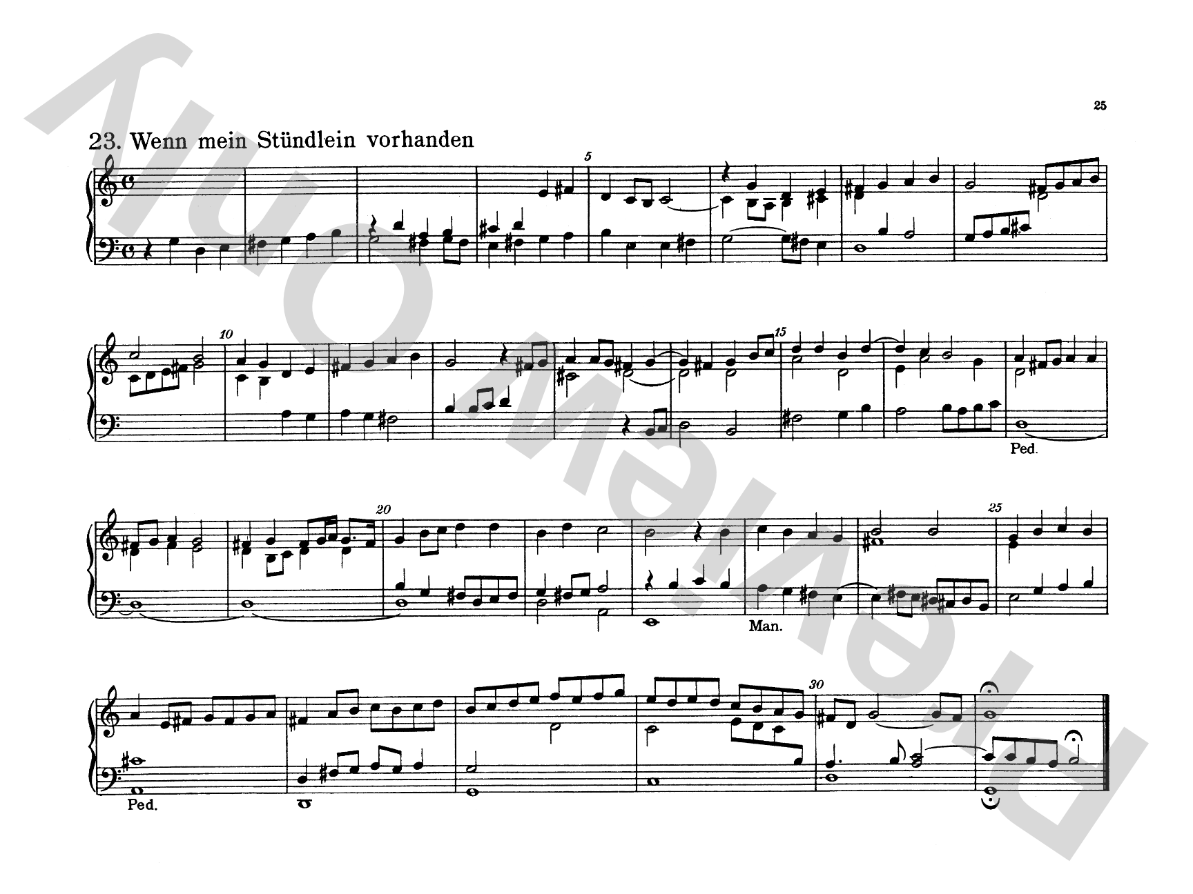 Bach: Forty-four Organ Chorales