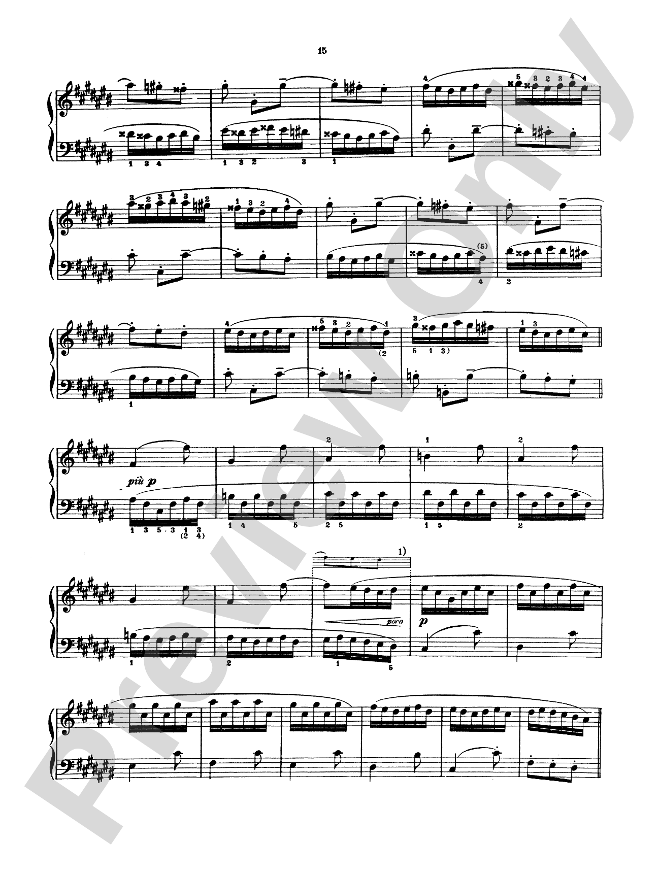 Bach: The Well-Tempered Clavier (Book I, Nos. 1-8) (Ed. Feruccio Busoni)