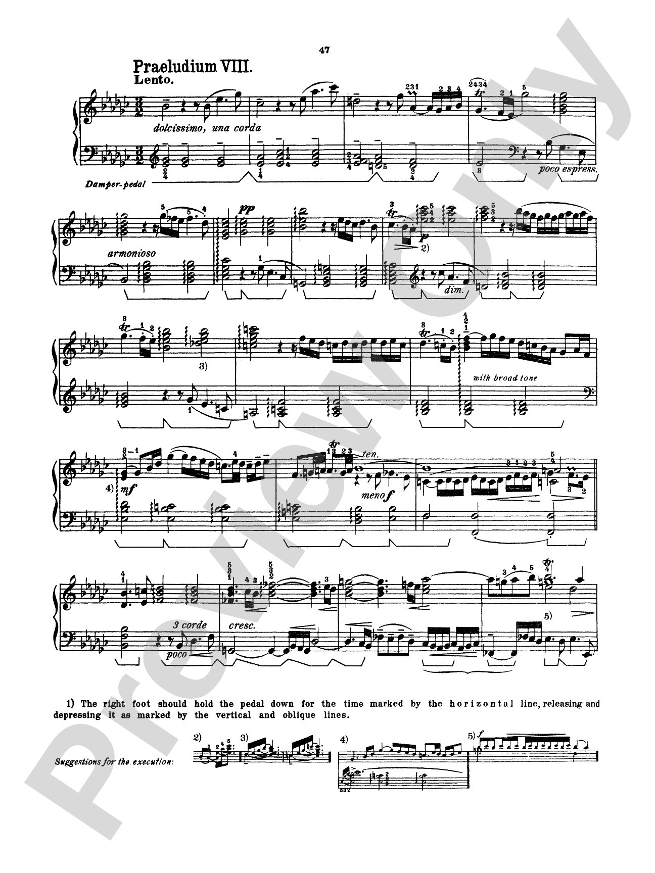 Bach: The Well-Tempered Clavier (Book I, Nos. 1-8) (Ed. Feruccio Busoni)