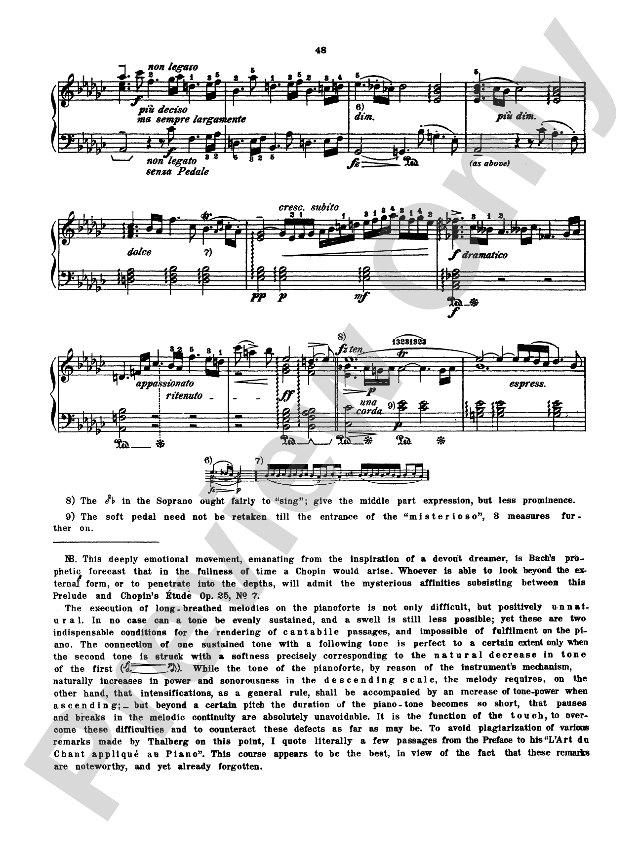 Bach: The Well-Tempered Clavier (Book I, Nos. 1-8) (Ed. Feruccio Busoni)