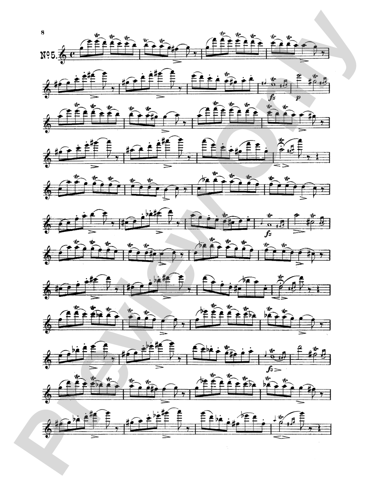 Boehm: Twelve Etudes, Op. 15