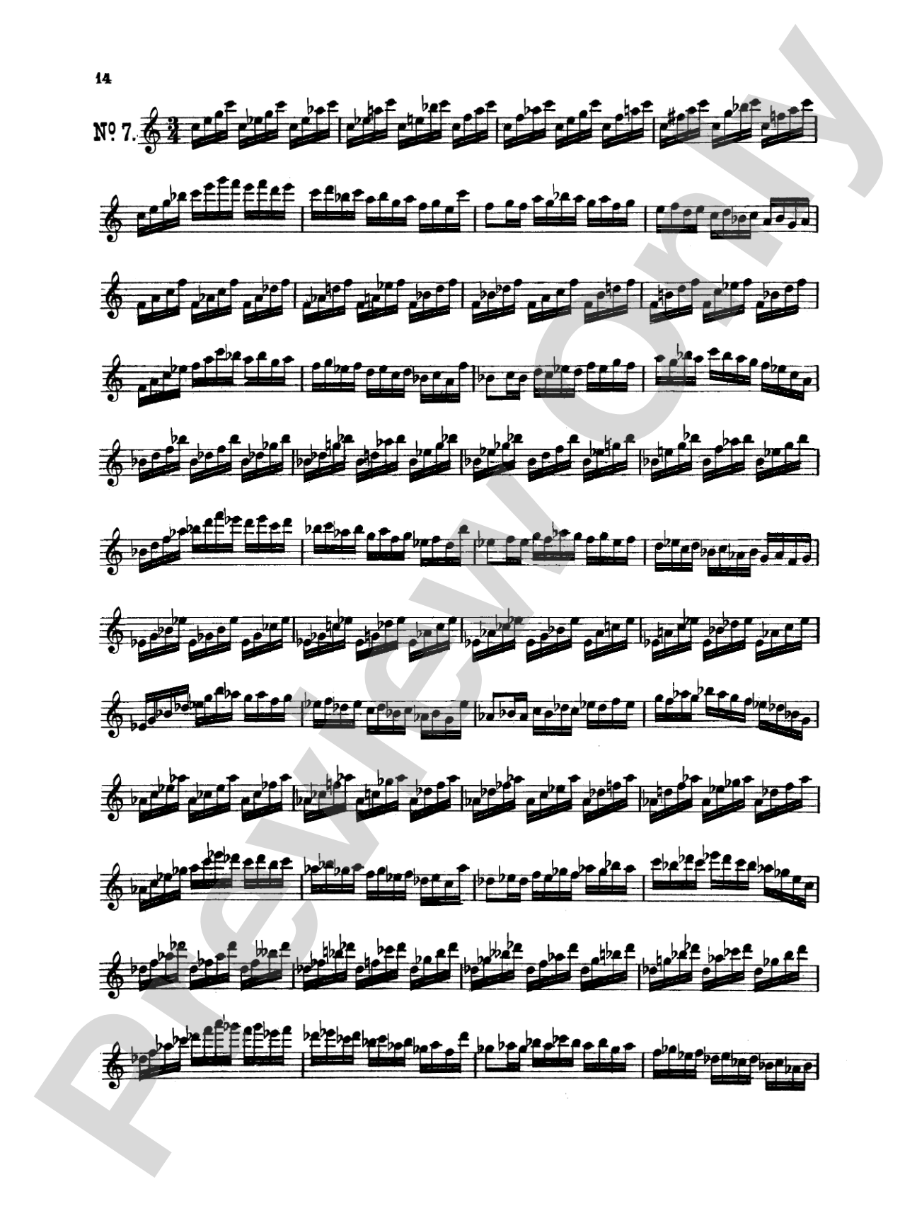 Boehm: Twelve Etudes, Op. 15