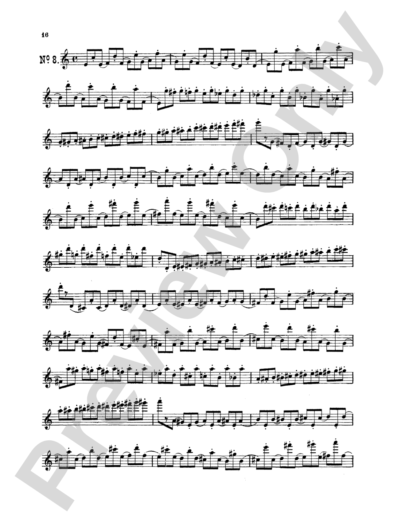 Boehm: Twelve Etudes, Op. 15