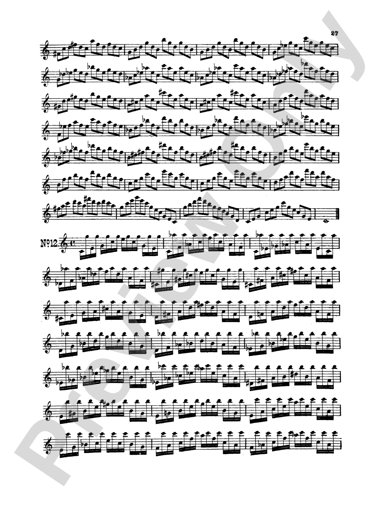 Boehm: Twelve Etudes, Op. 15