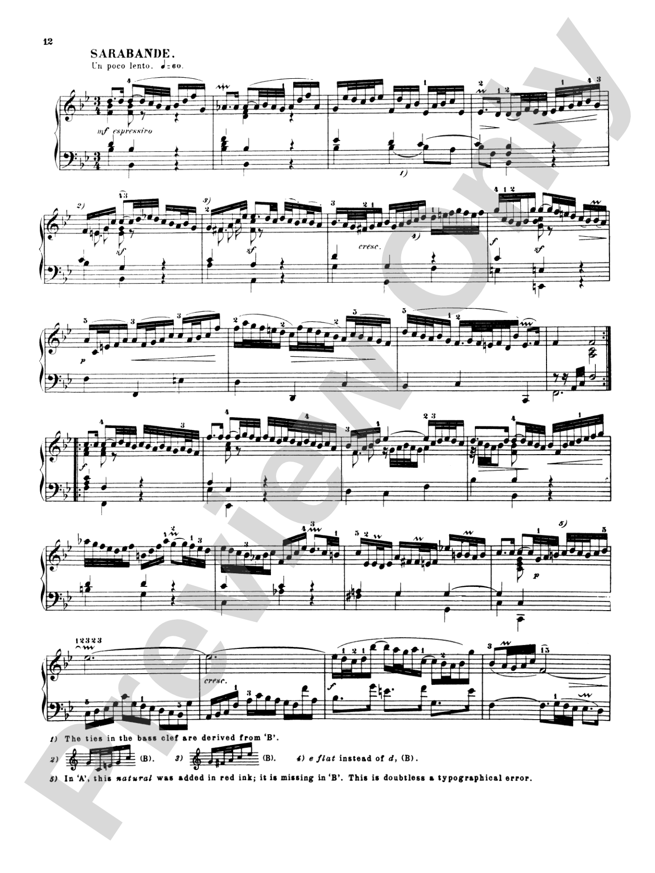 Bach: Six Partitas and Overture in French Style (Ed. Hans Bischoff)