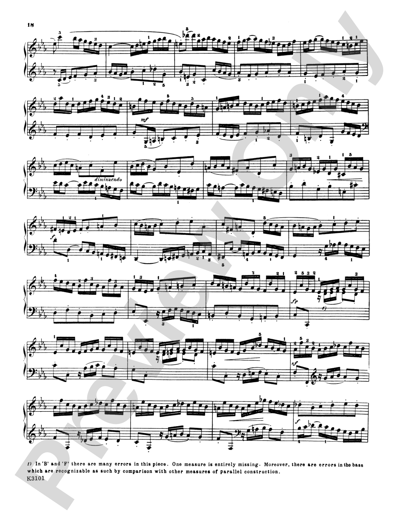 Bach: Six Partitas and Overture in French Style (Ed. Hans Bischoff)