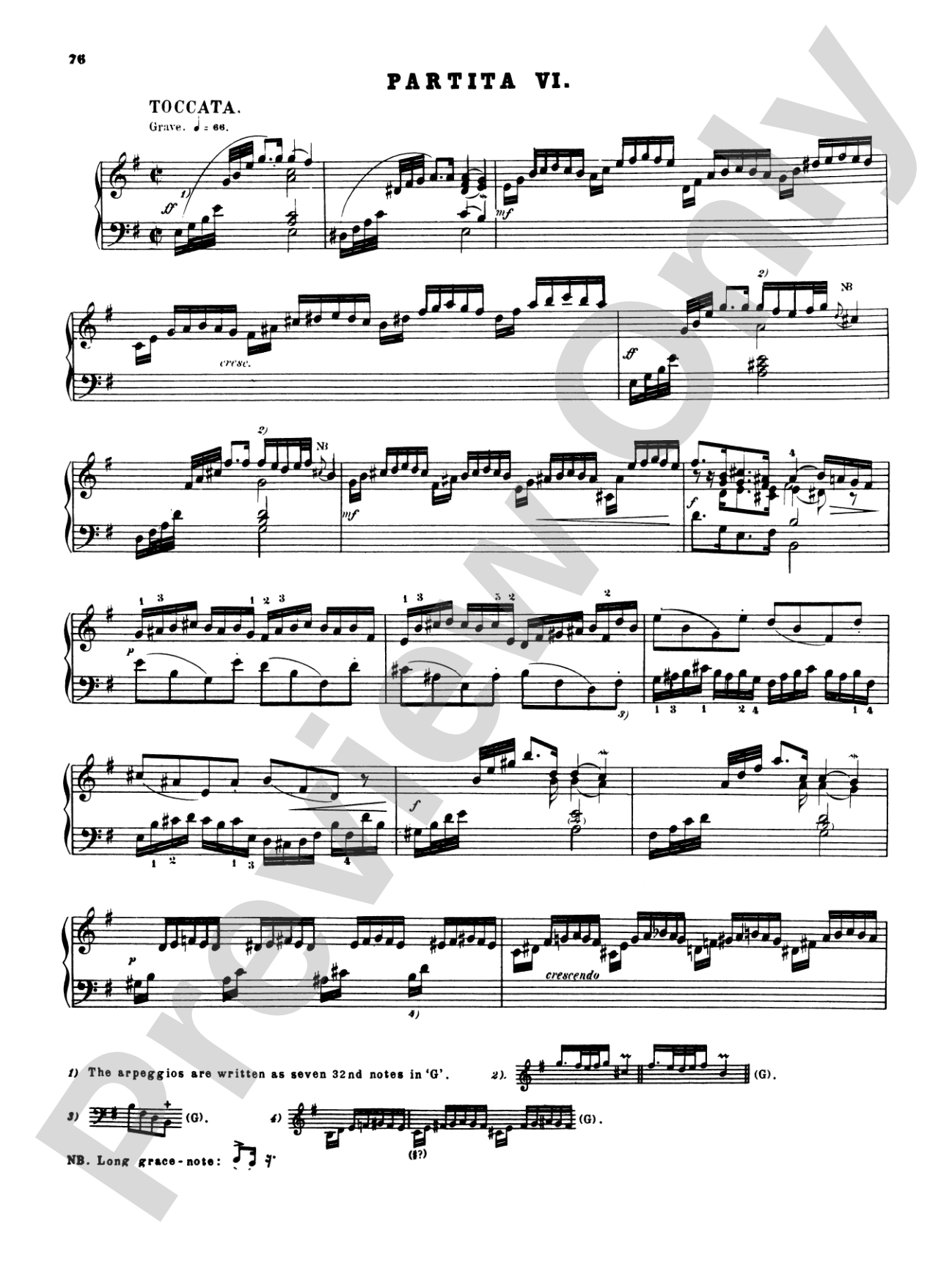 Bach: Six Partitas and Overture in French Style (Ed. Hans Bischoff)