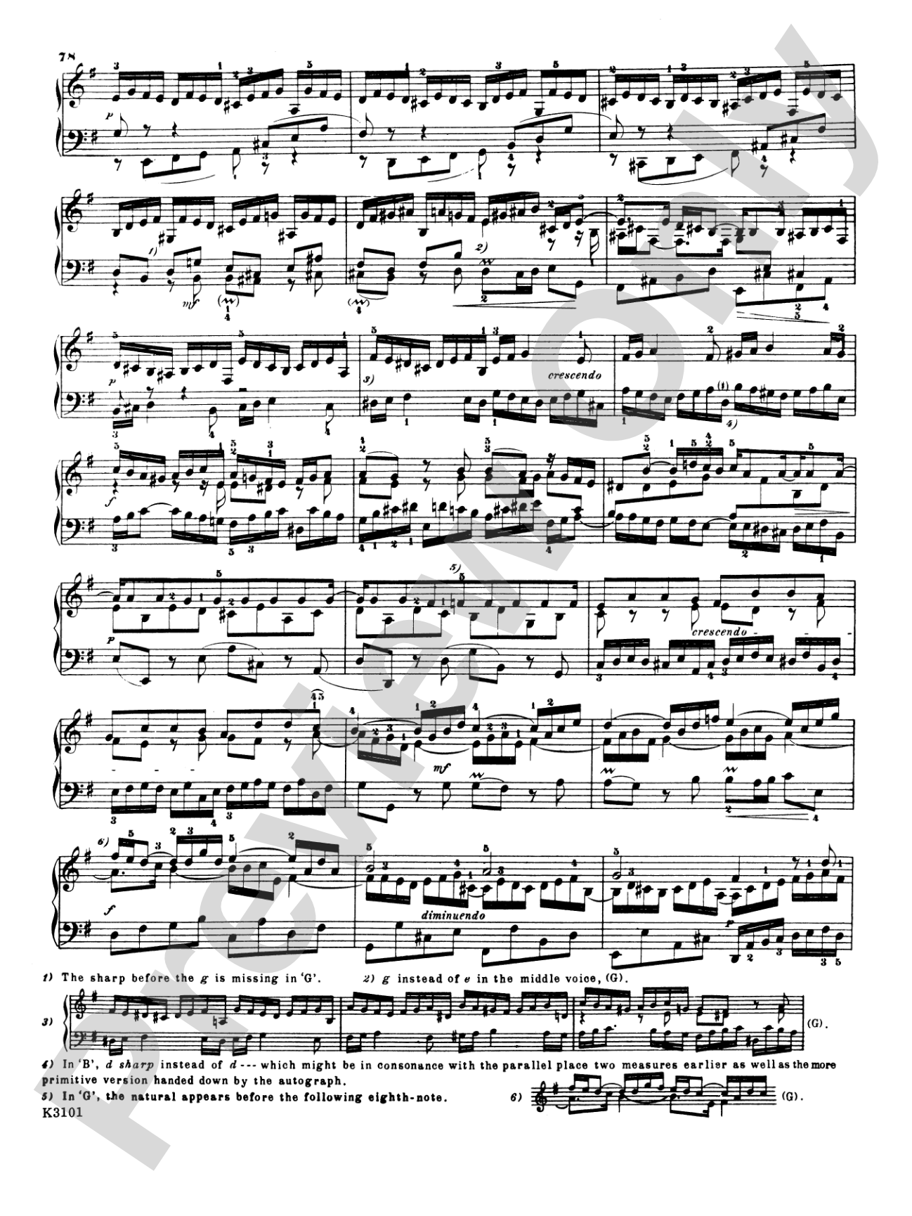 Bach: Six Partitas and Overture in French Style (Ed. Hans Bischoff)