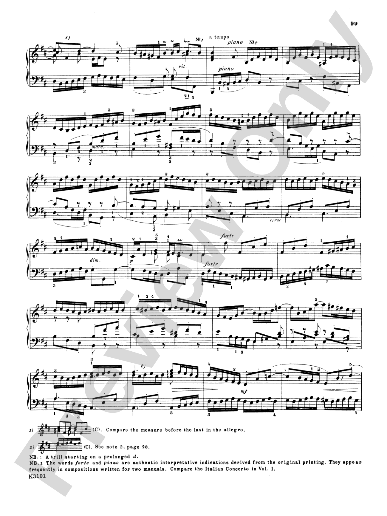 Bach: Six Partitas and Overture in French Style (Ed. Hans Bischoff)