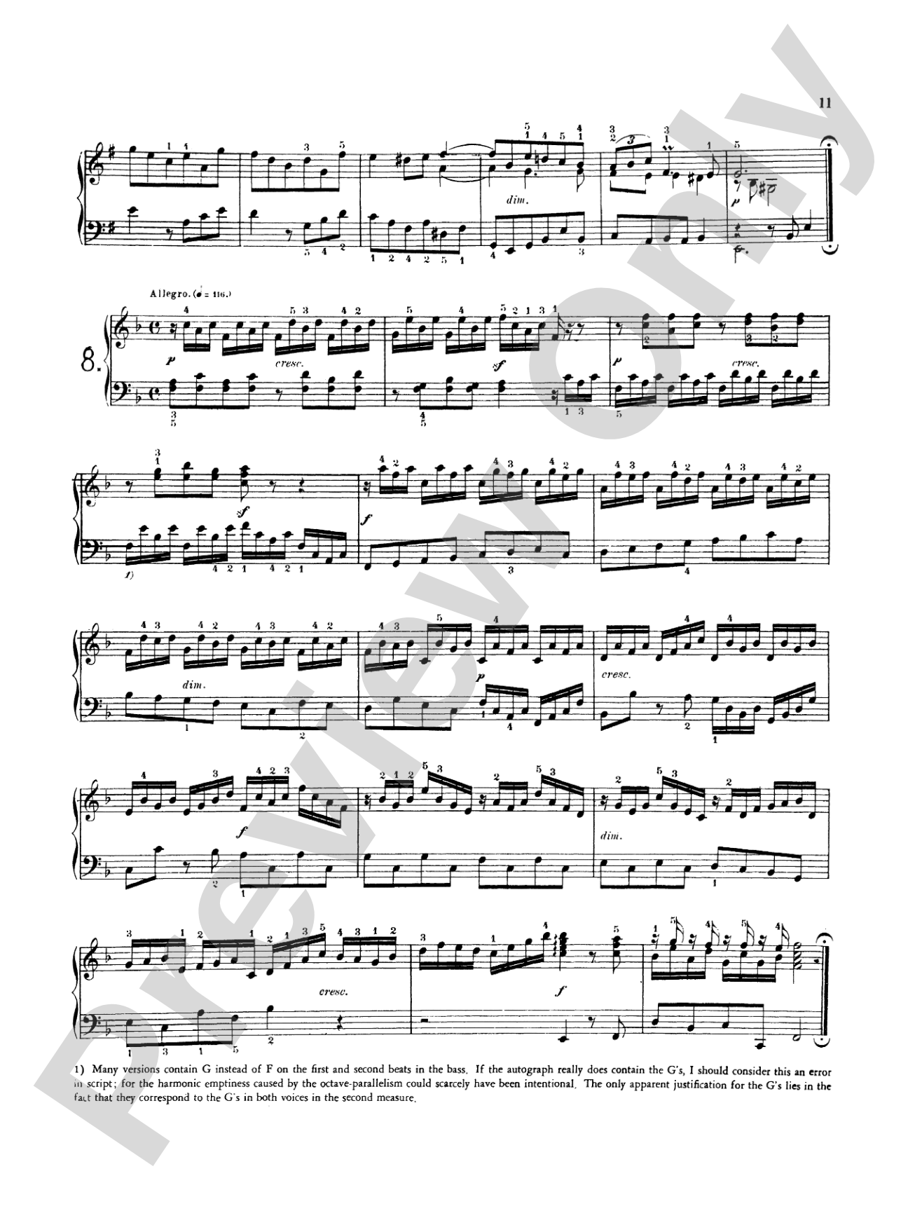 Bach: Various Short Preludes and Fugues
