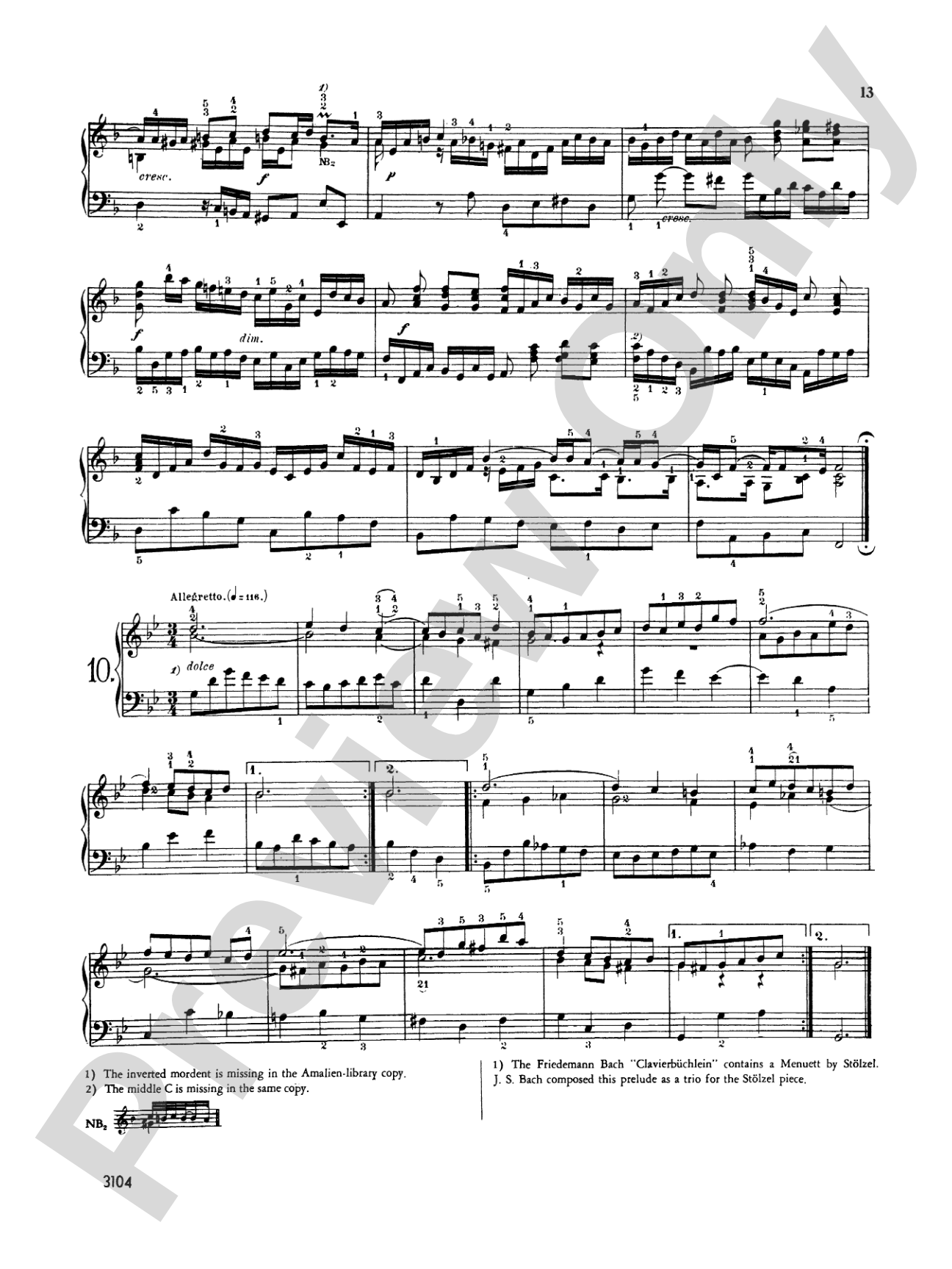 Bach: Various Short Preludes and Fugues