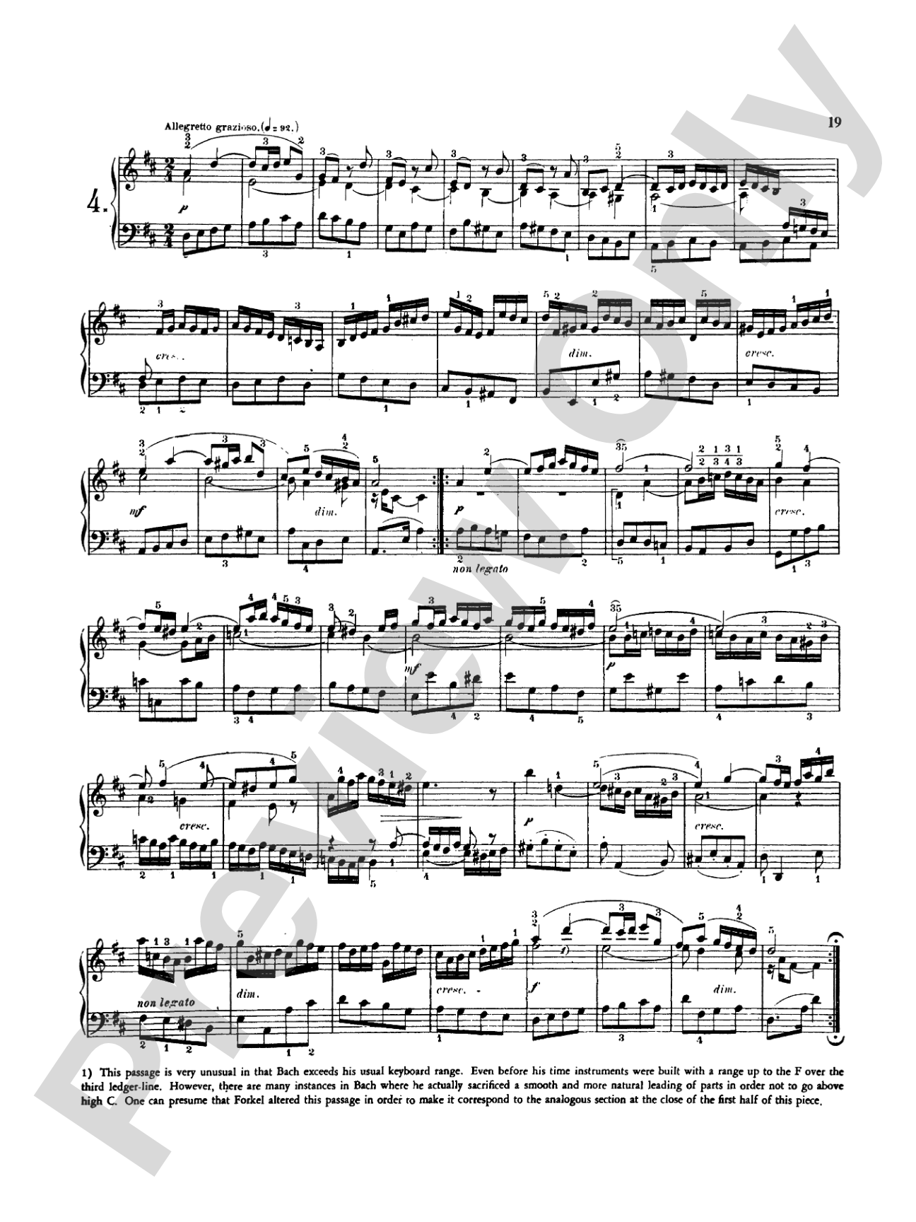 Bach: Various Short Preludes and Fugues