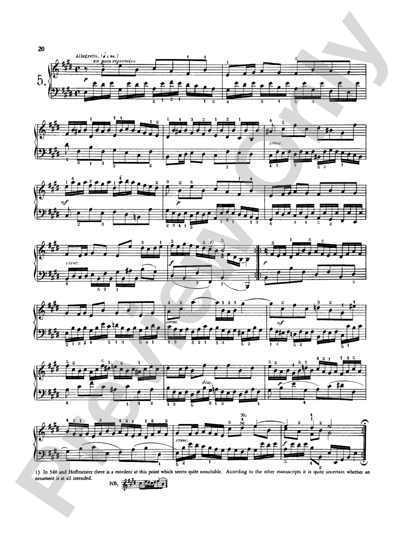 Bach: Various Short Preludes and Fugues