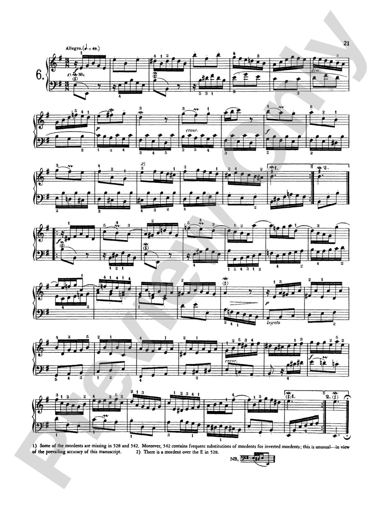 Bach: Various Short Preludes and Fugues