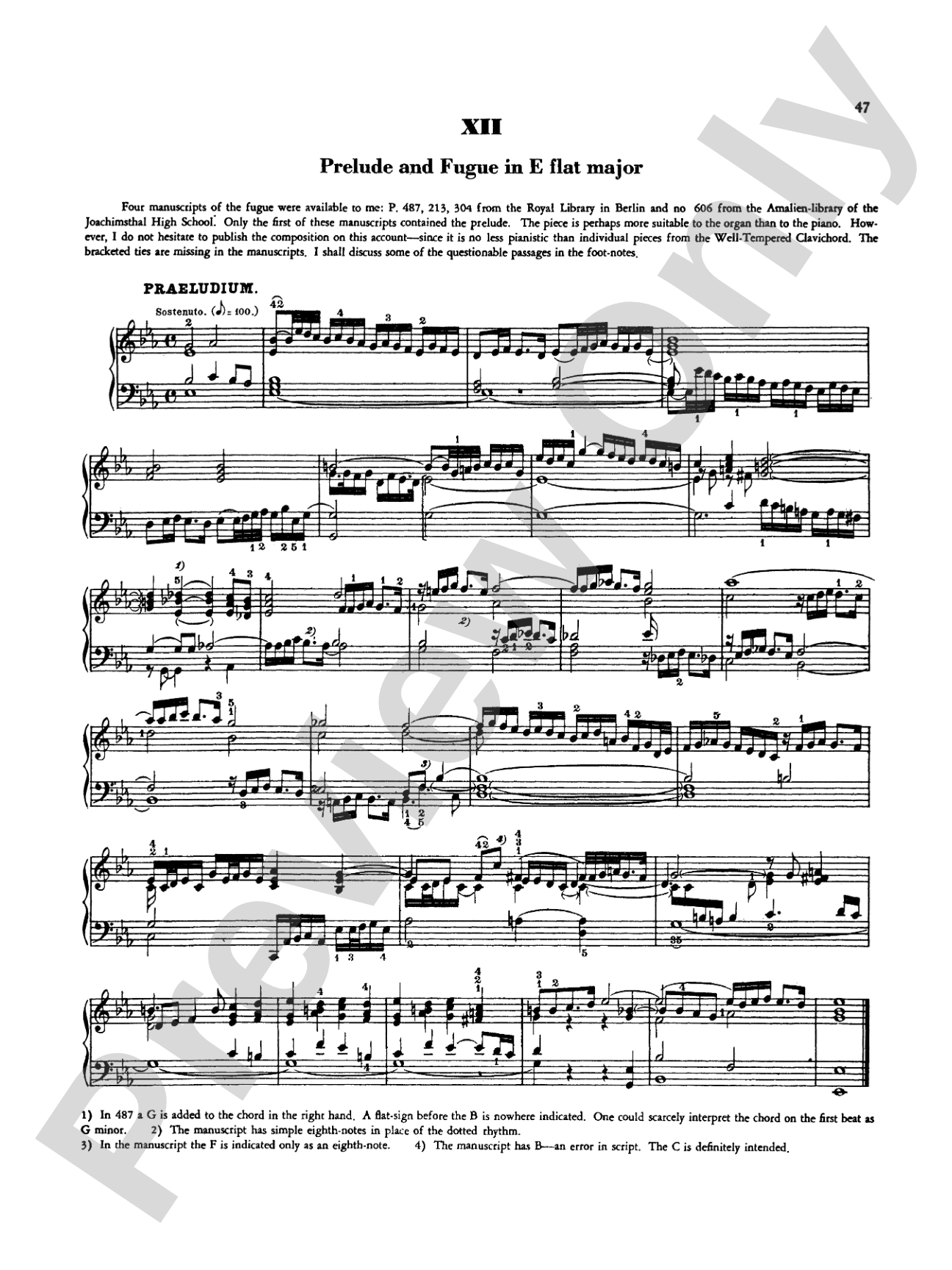 Bach: Various Short Preludes and Fugues